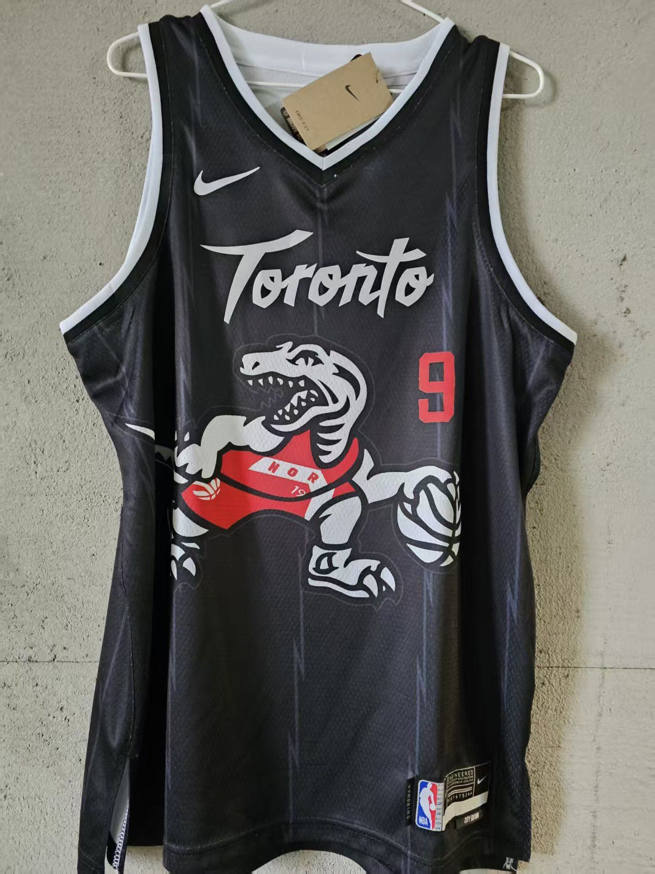 NBA 25 26 Toronto Raptors 9 RJ Barrett Jersey XL Size US XL / EU 56 / 4 - 1 Thumbnail