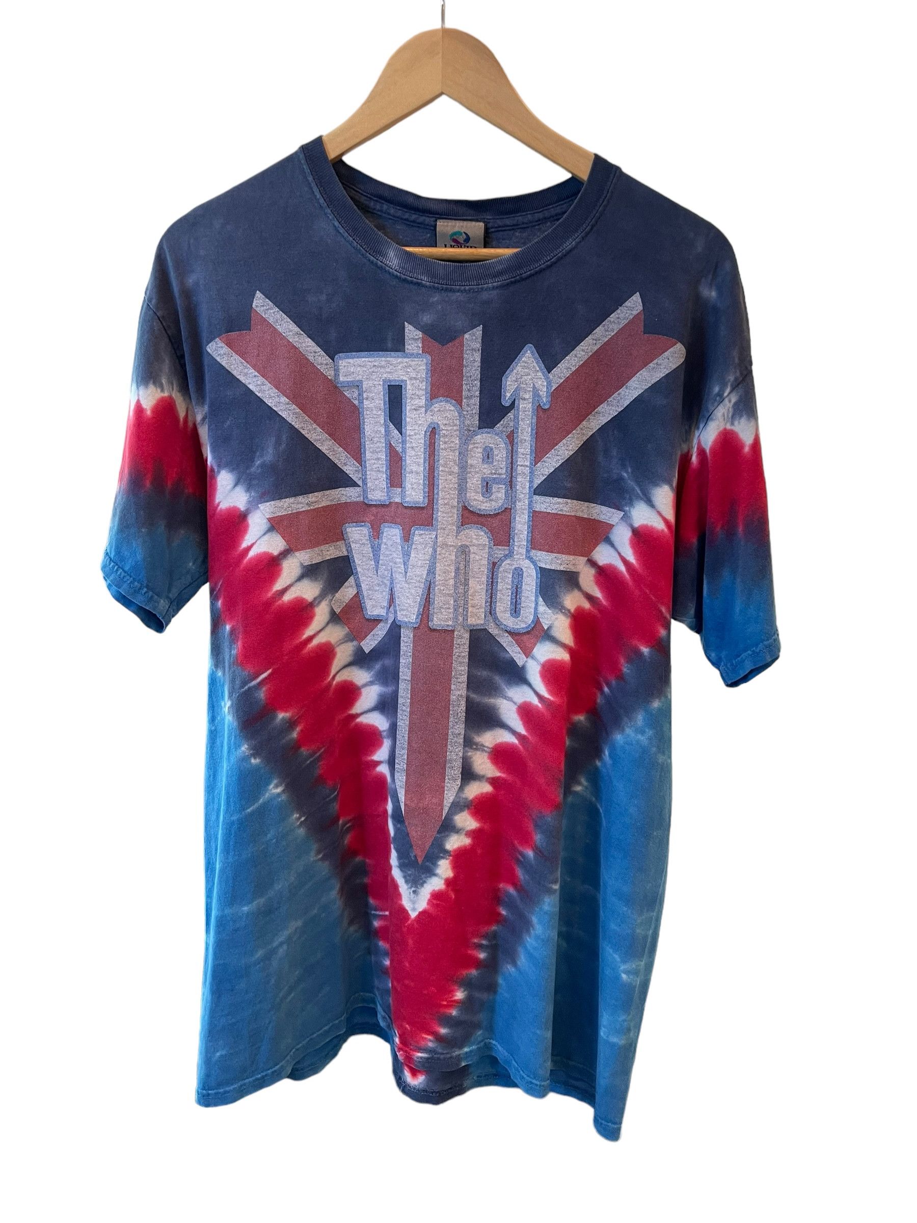 Liquid Blue Vintage Y2K The Who Liquid Blue Tie Dye T-shirt Size US XL / EU 56 / 4 - 1 Thumbnail