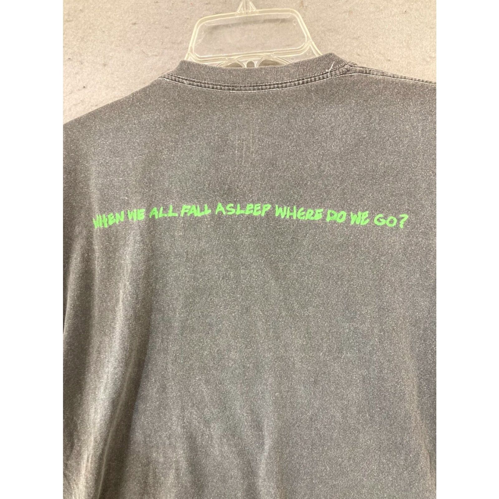 Vintage Billie Eilish When We All Fall Asleep Tour Womens T Shirt Gray Medium Size M / US 6-8 / IT 42-44 - 7 Thumbnail