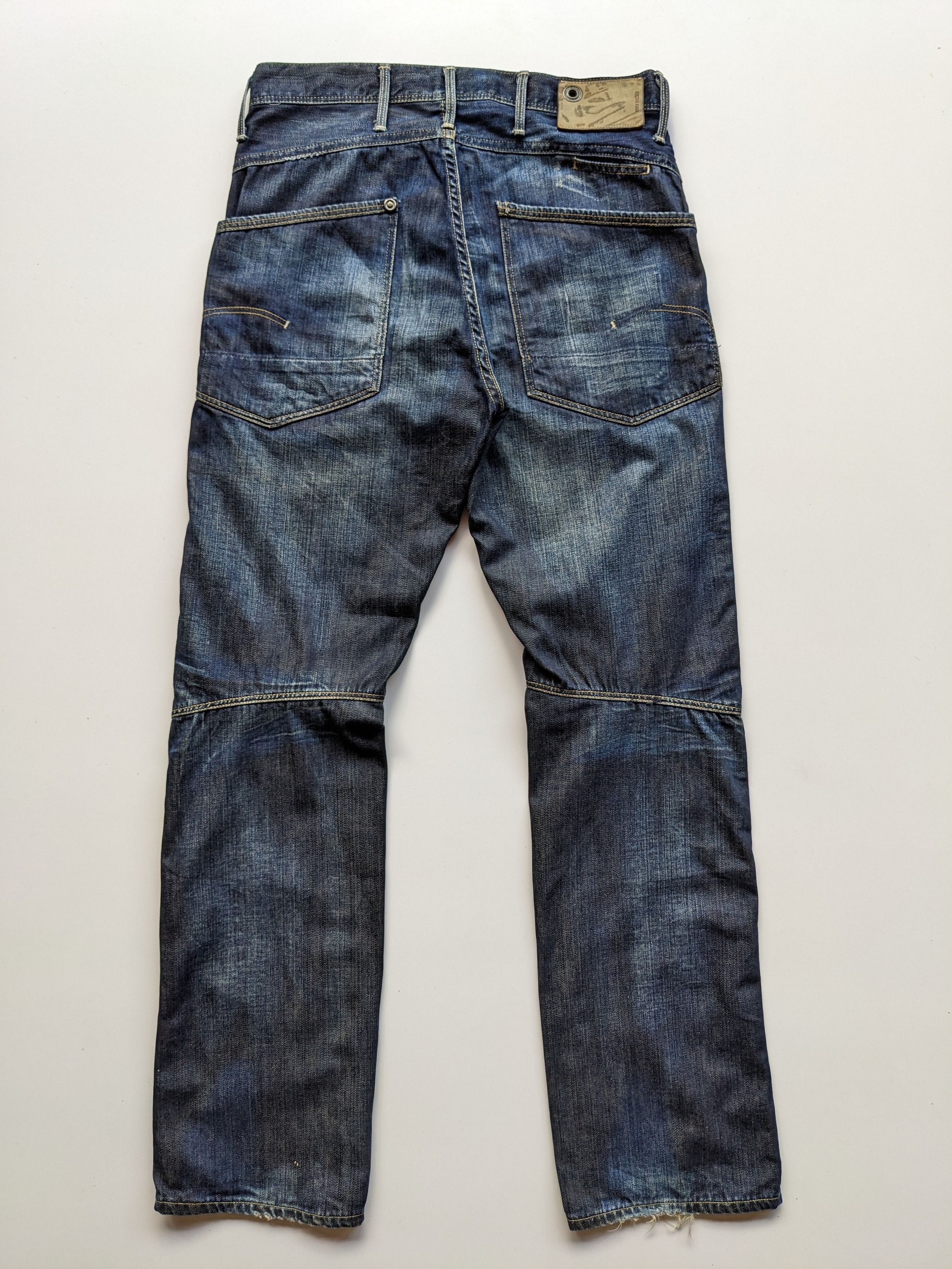G-Star × Indigo × Jean G-Star Raw 3301 indigo jeans Size US 31 - 2 Thumbnail