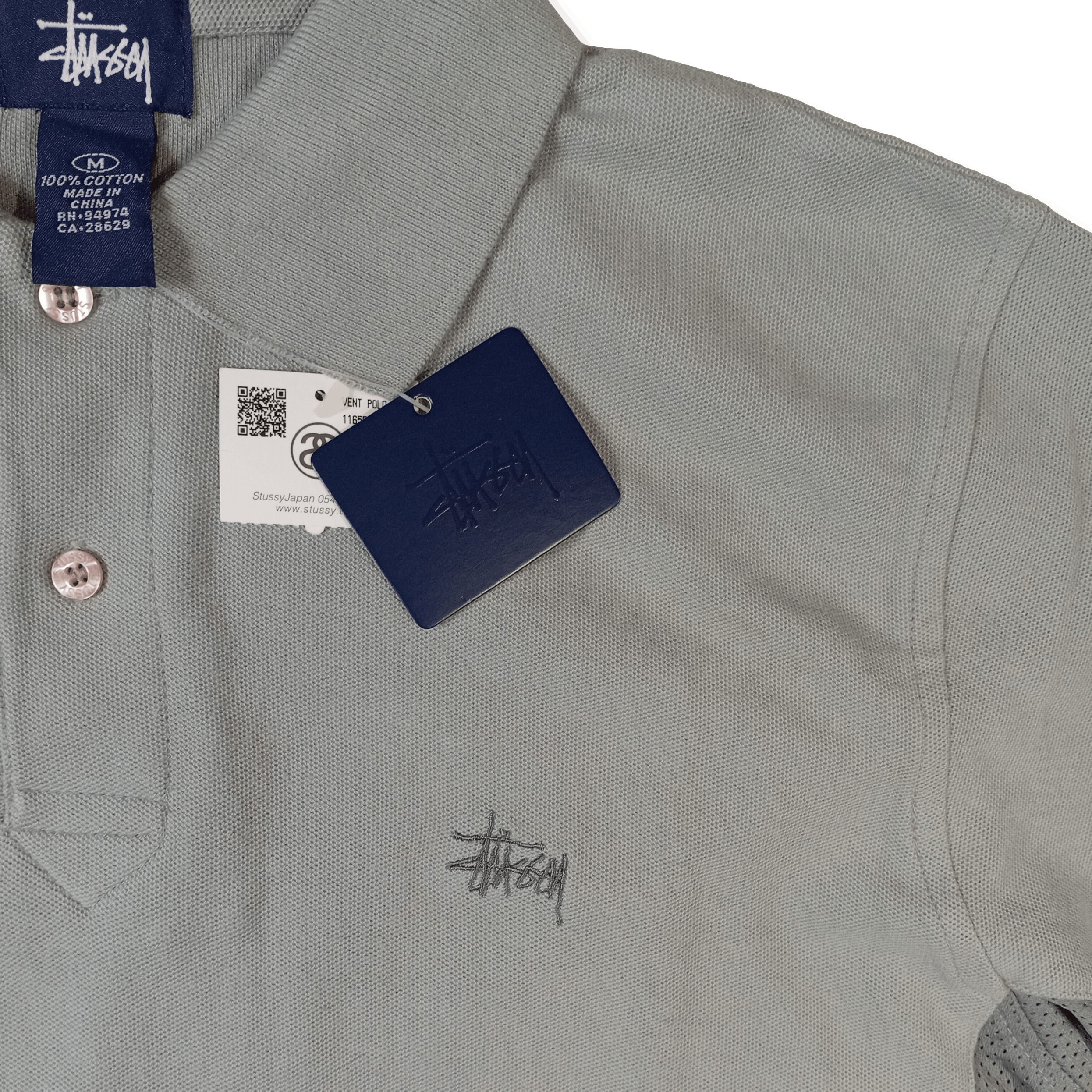 Stussy Amazing Rare 90's Stussy polo shirt BNWT Size US M / EU 48-50 / 2 - 2 Thumbnail