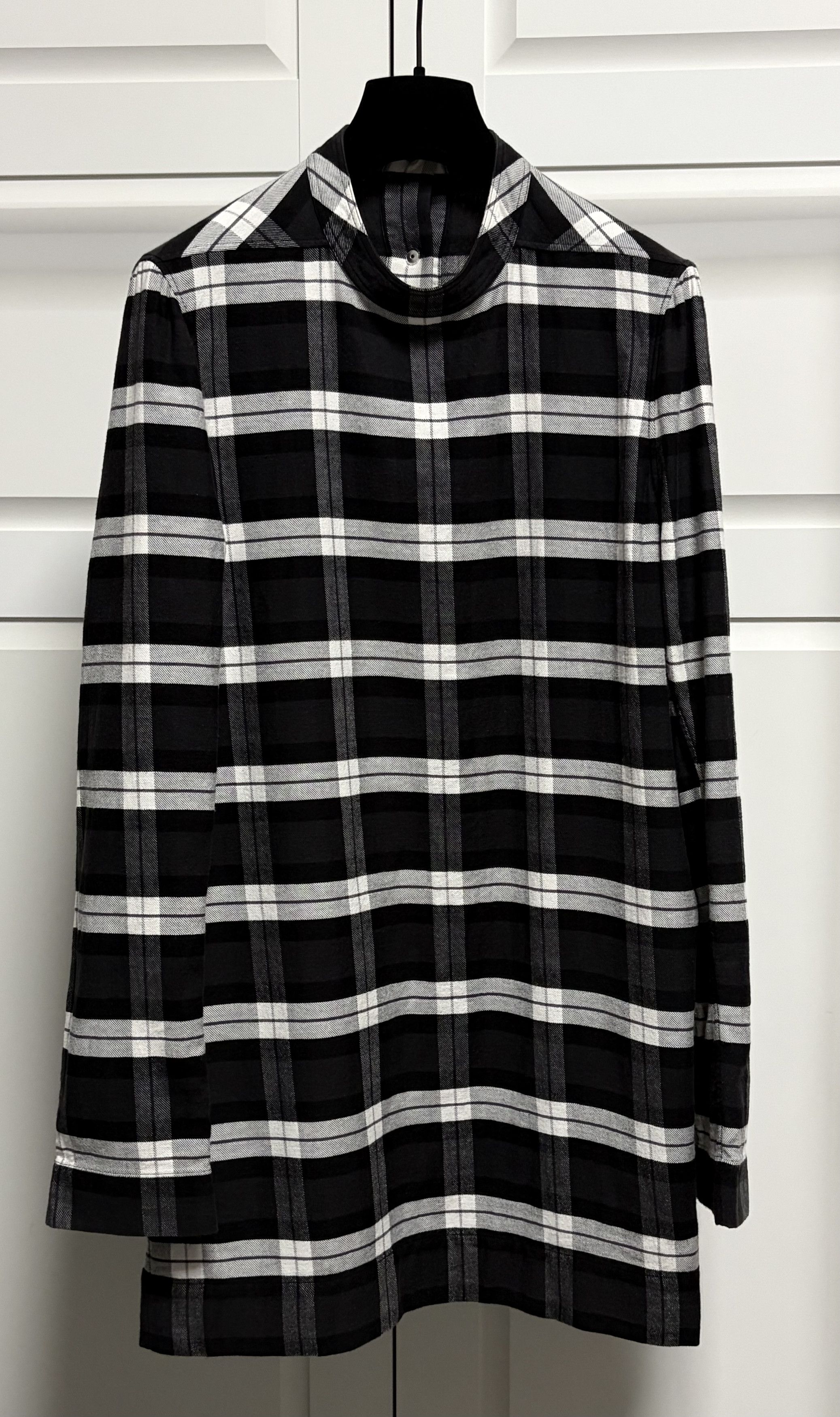 Rick Owens Rick Owens Plaid Flannel Tunic Shirts Size US M / EU 48-50 / 2 - 1 Thumbnail