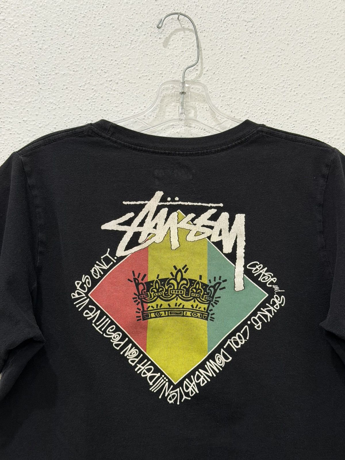 Stussy Stussy Rasta Skate Surf Reggae Graphic T-Shirt Size Small Size US S / EU 44-46 / 1 - 2 Thumbnail