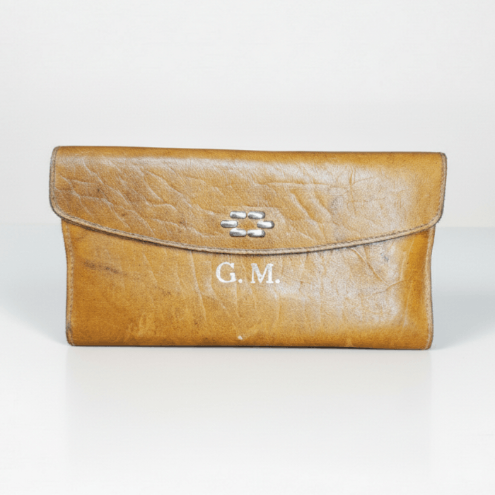 Other Baronet 7x4" Checkbook Wallet Vintage Top Grain Leather Sued Size ONE SIZE - 1 Thumbnail