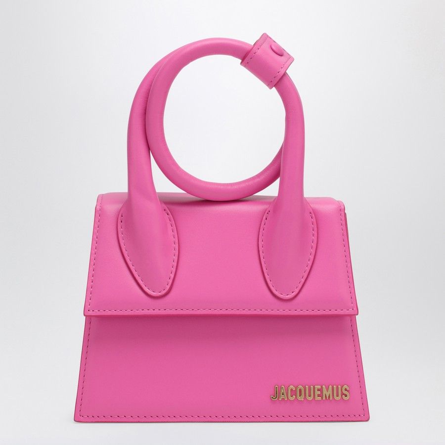Jacquemus o1d2blof0824 Size: OS / Le Chiquito Noeud Neon Leather Bag Size ONE SIZE - 1 Thumbnail