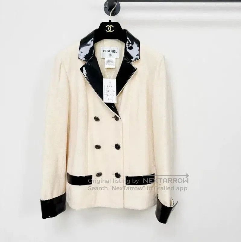 Chanel Chanel Spring Autumn Color Block Women's Coat . Size M / US 6-8 / IT 42-44 - 1 Thumbnail