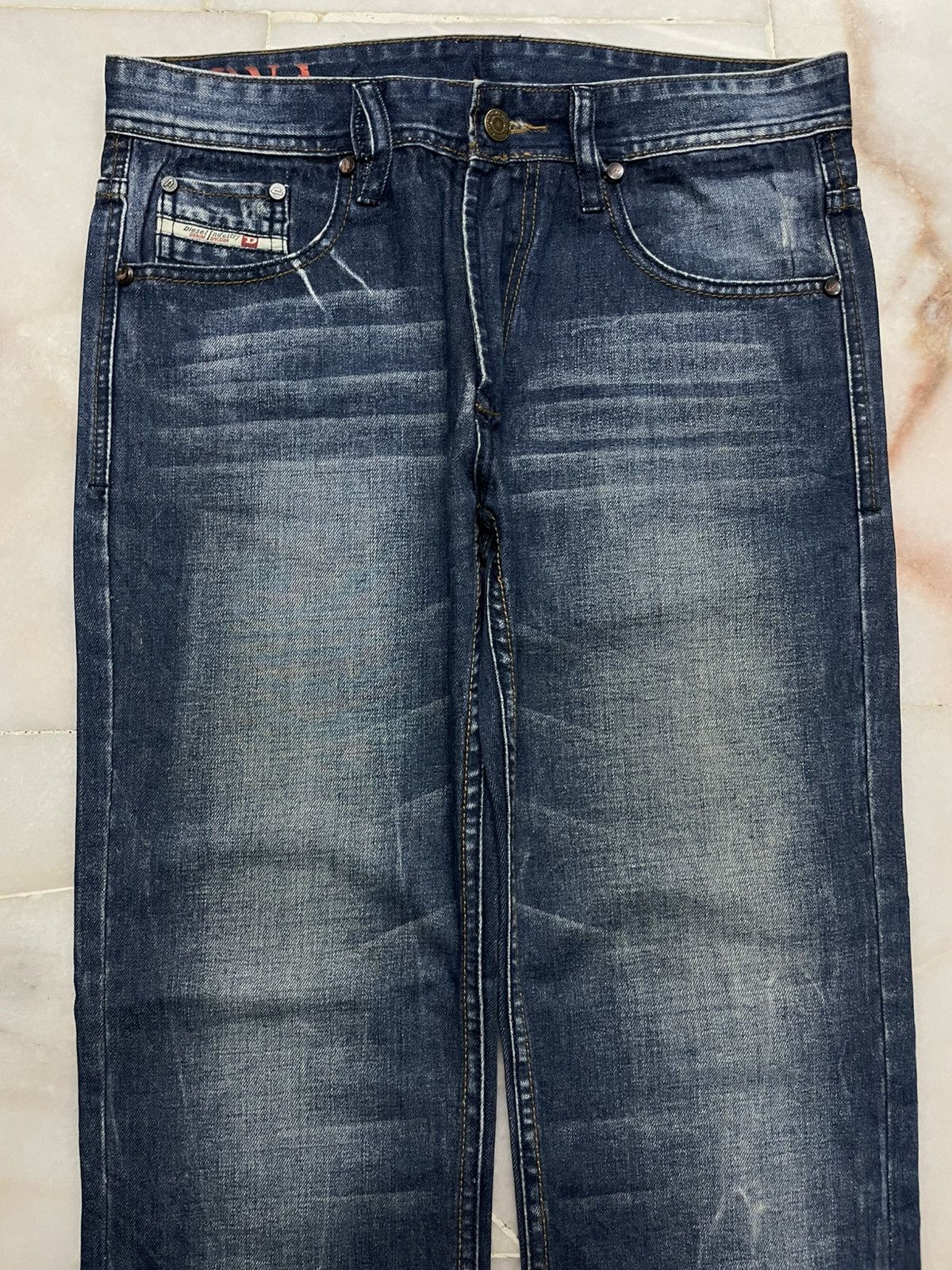 Diesel 💥Vintage Diesel DNA ( Dirtynewage ) Mudwash Jeans Italy Size 31" - 3 Thumbnail