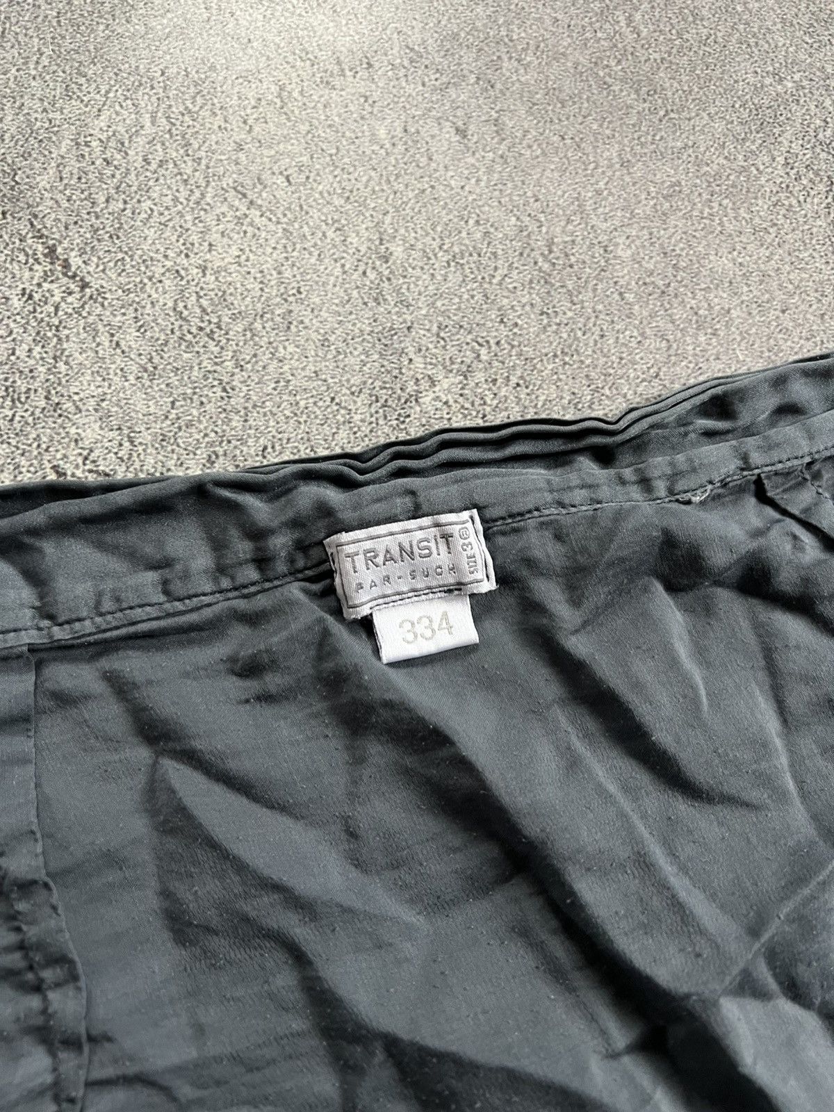 Transit Transit Par-Such Wrap Skirt Gray Size 3 Silk Asymmetric Boho Size 28" / US 6 / IT 42 - 5 Thumbnail