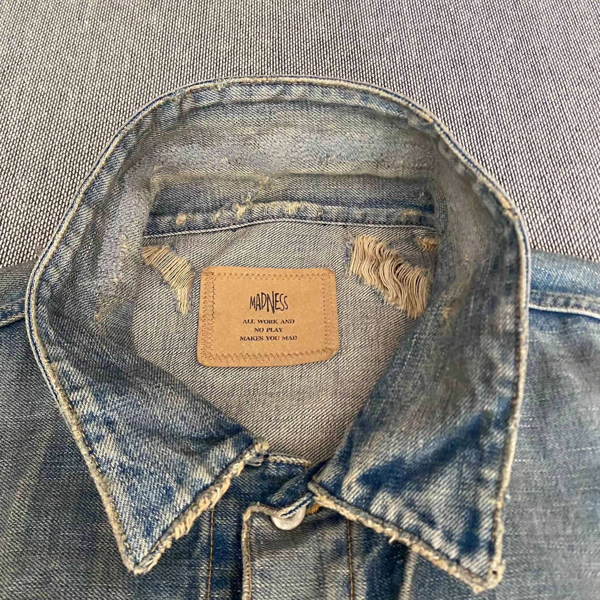 Madness Madness 9th Anniversary Japan Made Denim Jacket L Size US L / EU 52-54 / 3 - 3 Thumbnail