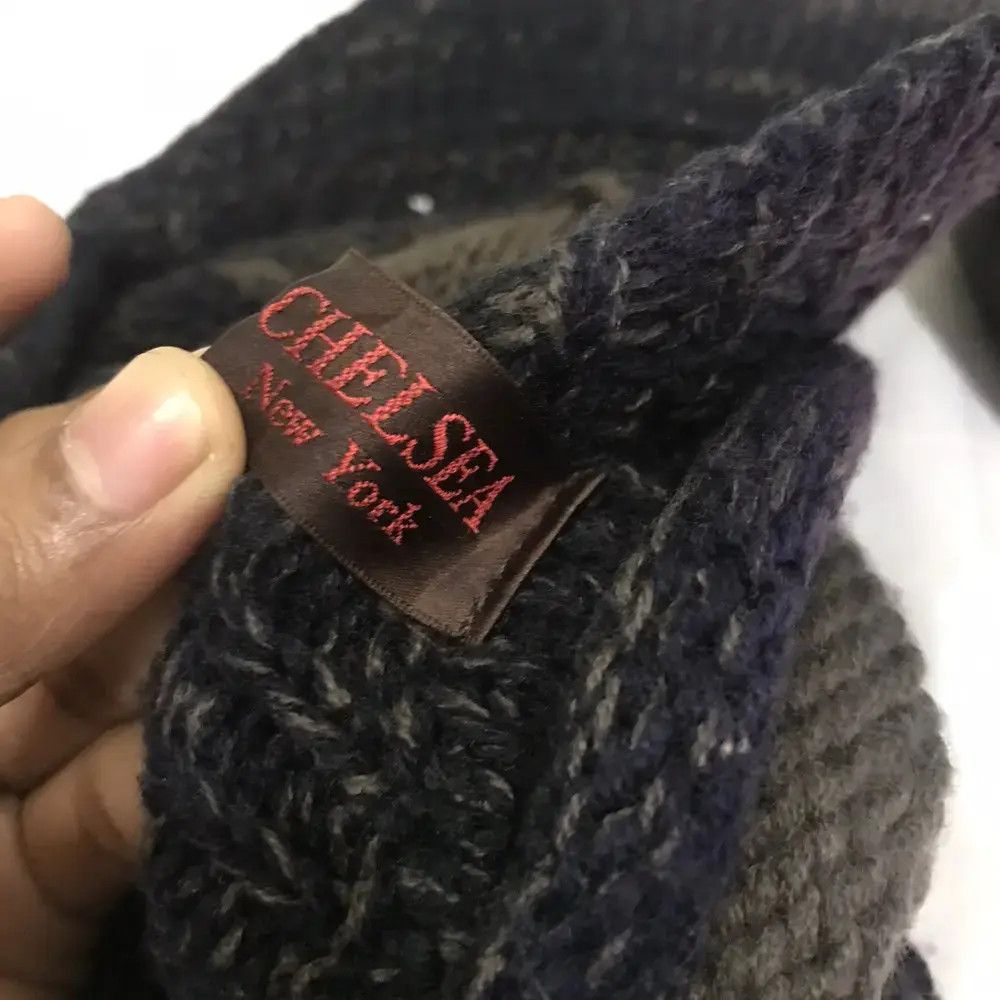 Chelsea Soccer × Japanese Brand × Vintage Chelsea New York Beanie Hat Size ONE SIZE - 5 Thumbnail