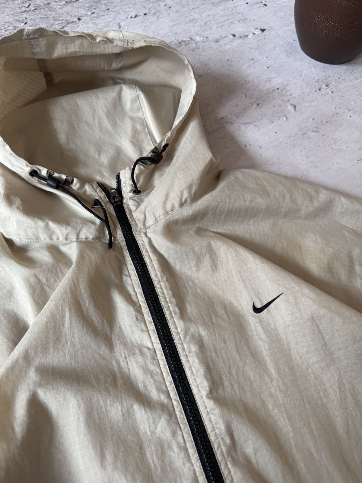 Nike × Vintage NIKE VINTAGE BASIC LOGO OVERSIZE BAGGY LIGHT JACKET Size US L / EU 52-54 / 3 - 7 Thumbnail