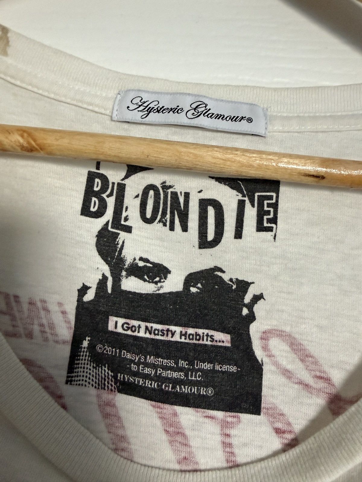 Hysteric Glamour Hysteric Glamour Blondie Tee Size US S / EU 44-46 / 1 - 4 Thumbnail