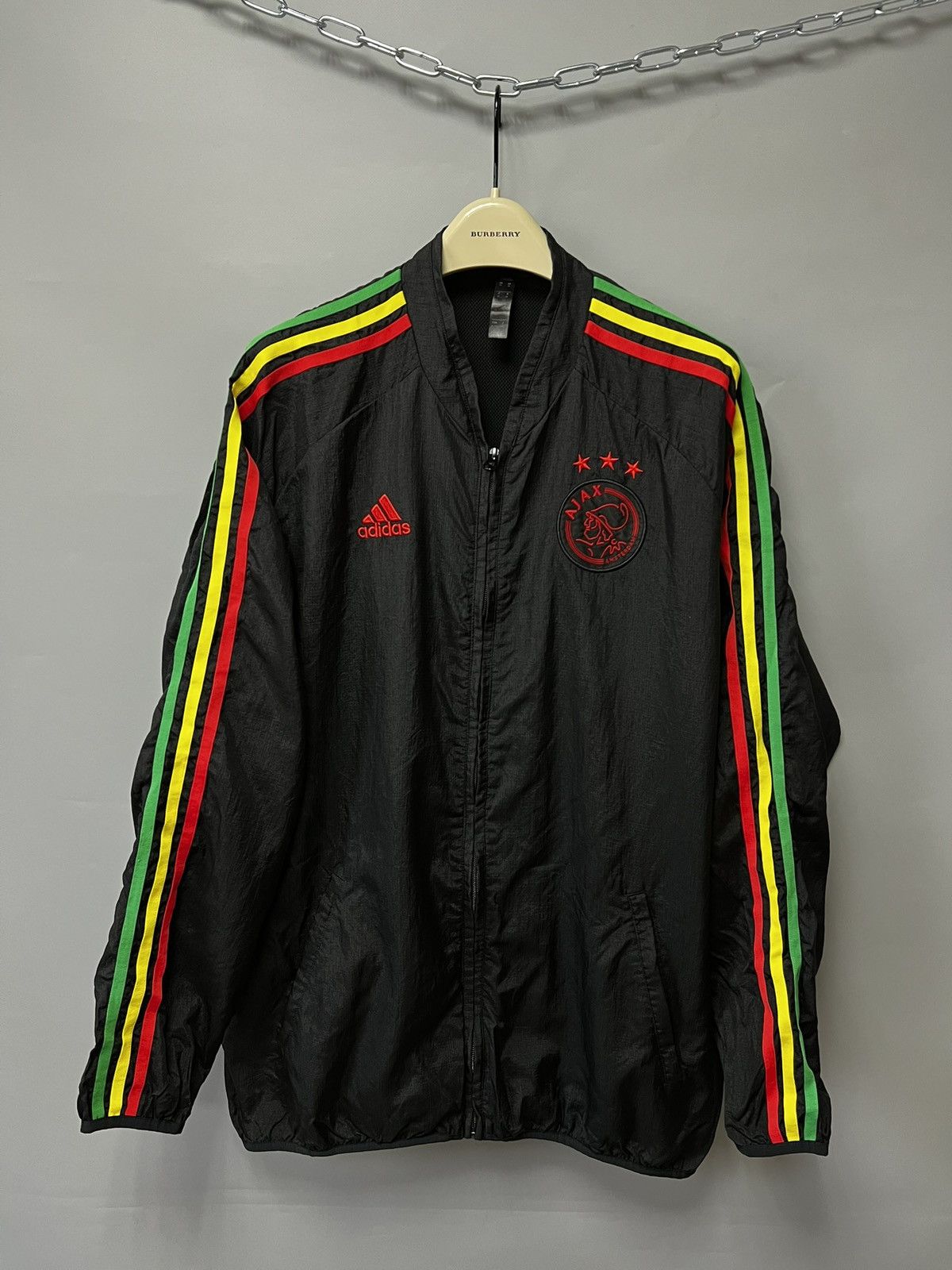 Adidas × Bob Marley Adidas Ajax Amsterdam Icons Woven Track Jacket BOB MARLEY Size US XL / EU 56 / 4 - 1 Thumbnail