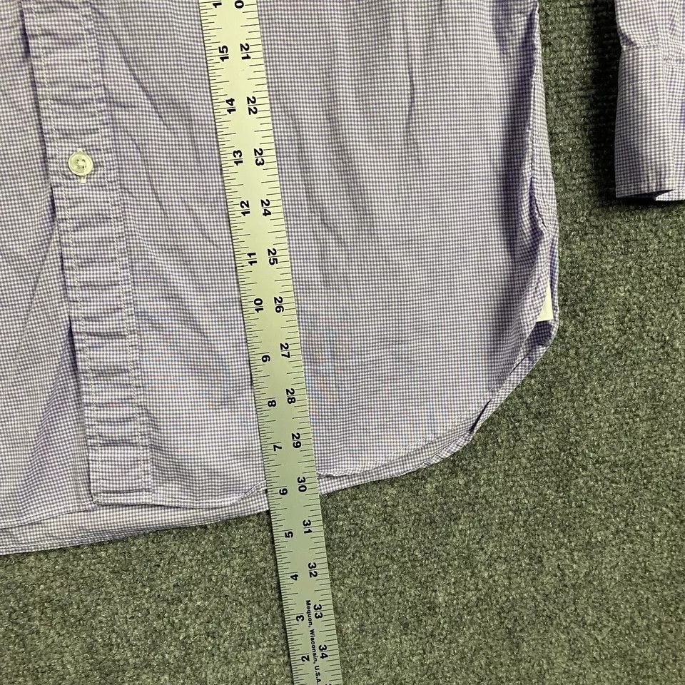 J.Crew J Crew Shirt Mens Large Gingham Ludlow 120s 2 Ply Button Up Size US L / EU 52-54 / 3 - 5 Thumbnail