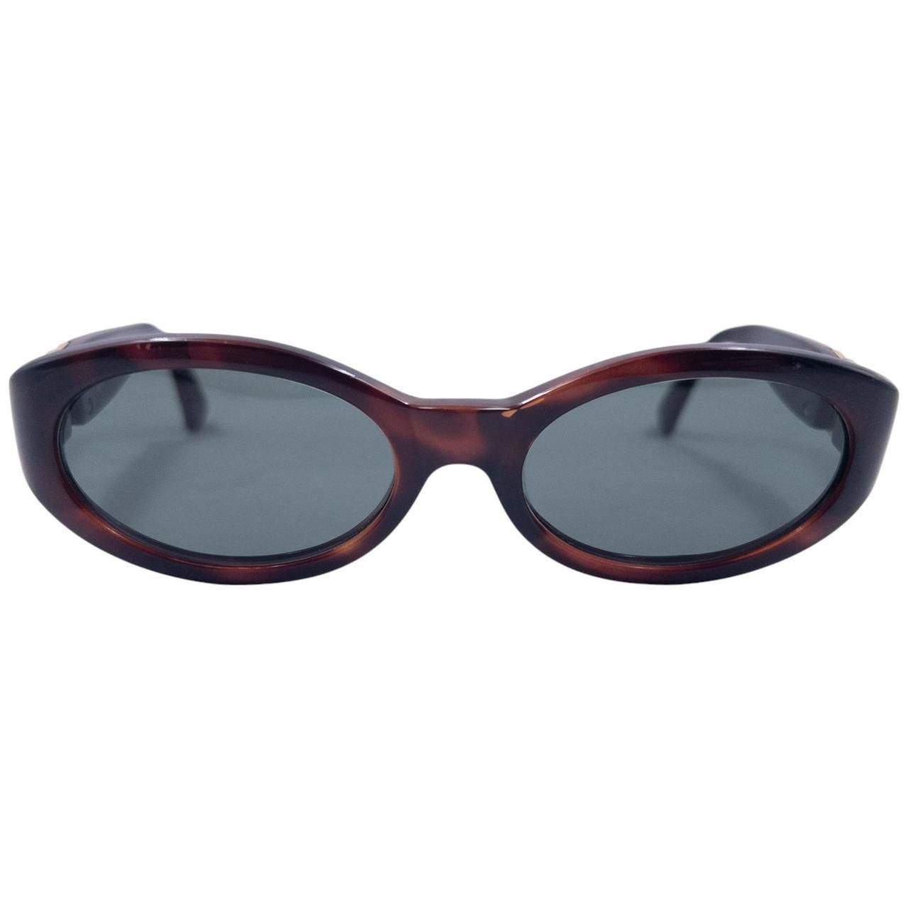Versace Vintage Gianni Versace Tortoise Shell Sunglasses Size ONE SIZE - 2 Thumbnail