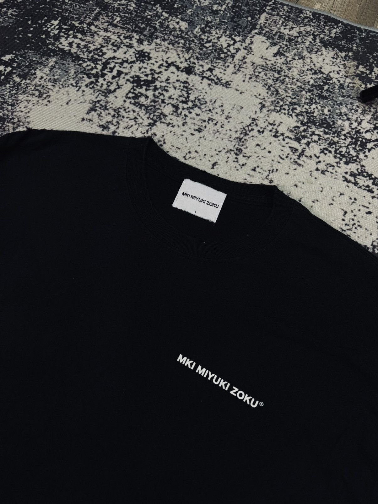 Mki Miyuki Zoku × Vintage Mki-Miyuki-Zoku Big Logo longsleeve Black Size US L / EU 52-54 / 3 - 4 Thumbnail