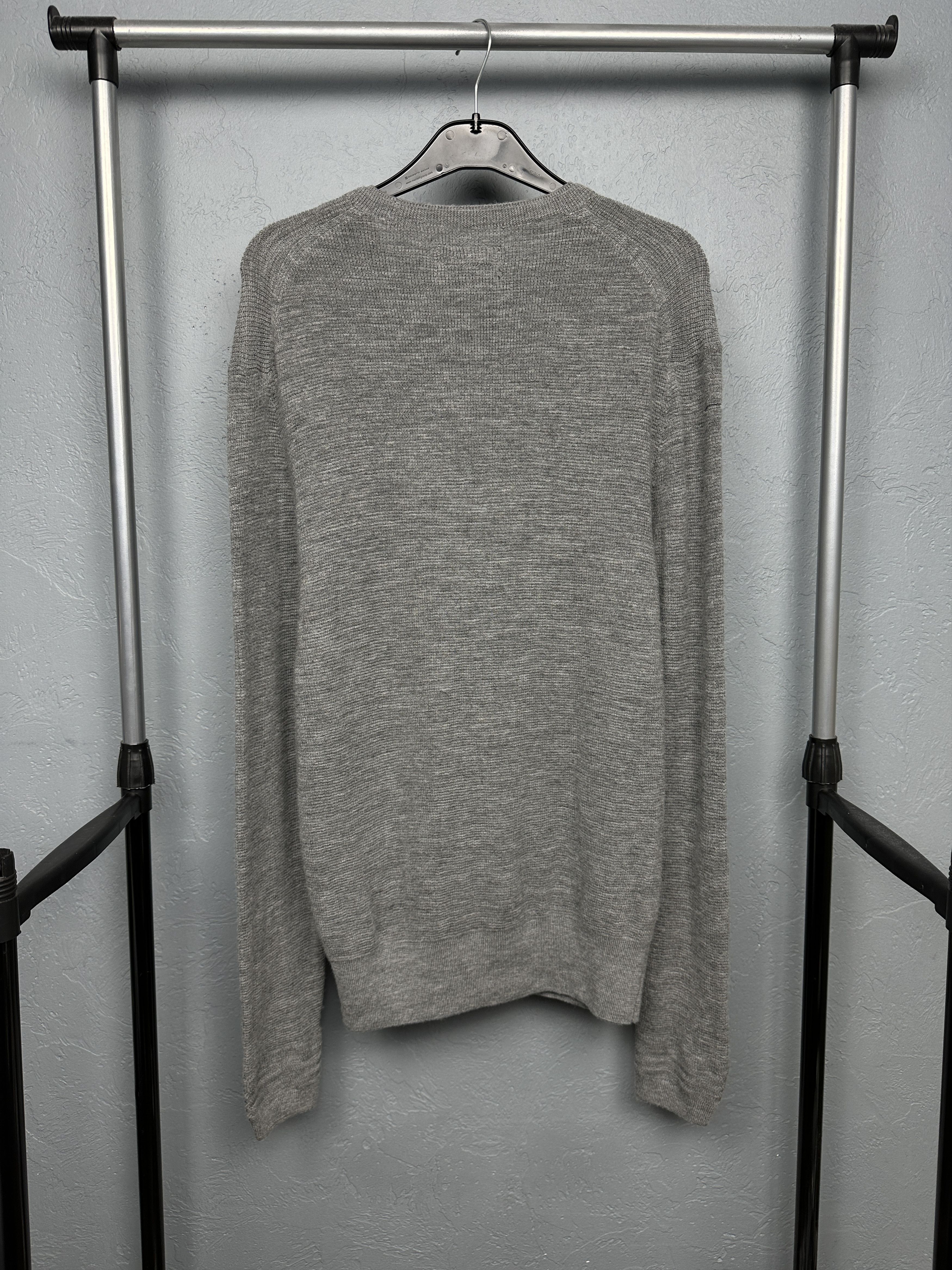 Allsaints AllSaints Mens Ivar Merino Wool Crew Neck Sweater Size US L / EU 52-54 / 3 - 6 Thumbnail