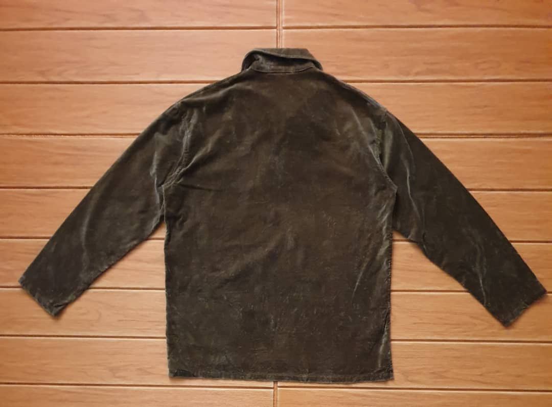 PPFM Tartaga brown colour harajuku Japanese Velvet shirt Size US M / EU 48-50 / 2 - 5 Thumbnail