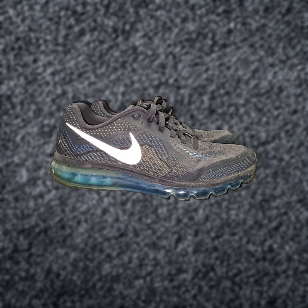 Nike Nike Air Max 2014 Sneaker Mens Blue Anthracite Reflect Silver 621077-404 12 - No Box Size US 12 / EU 45 - 1 Thumbnail