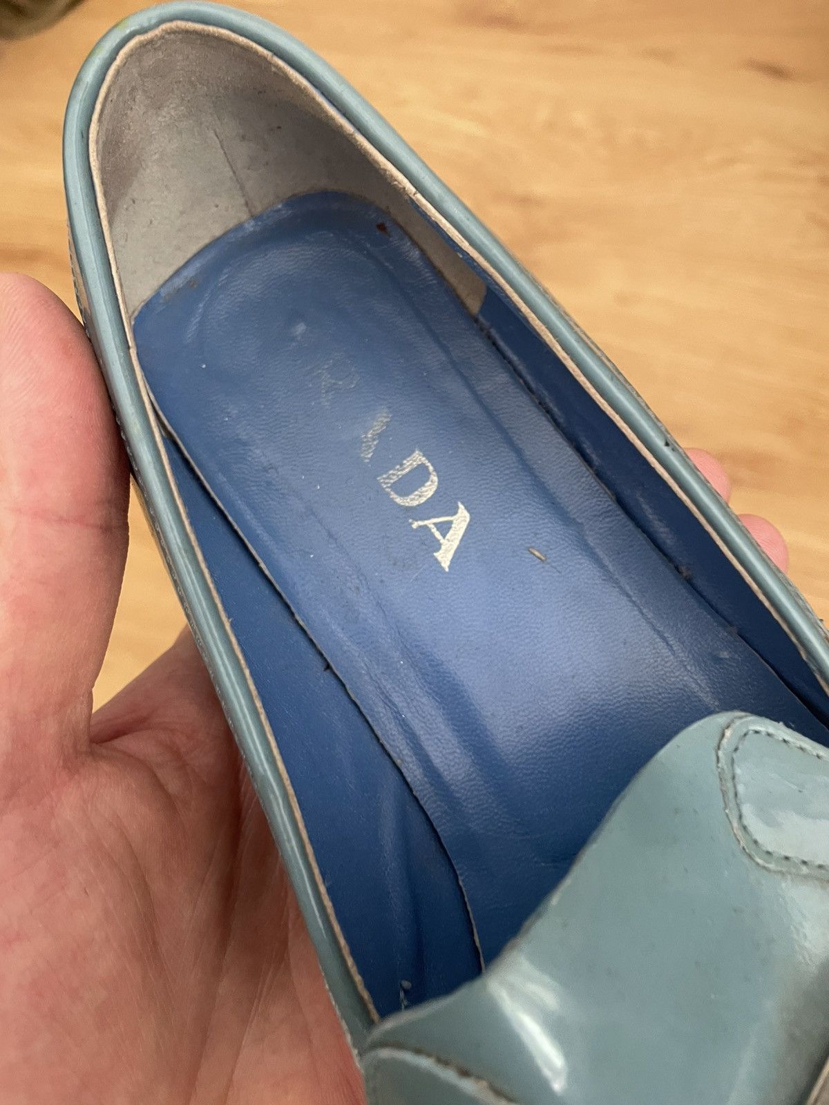 Prada Prada shiny leather loafer SS99 Size US 7.5 / IT 37.5 - 11 Thumbnail