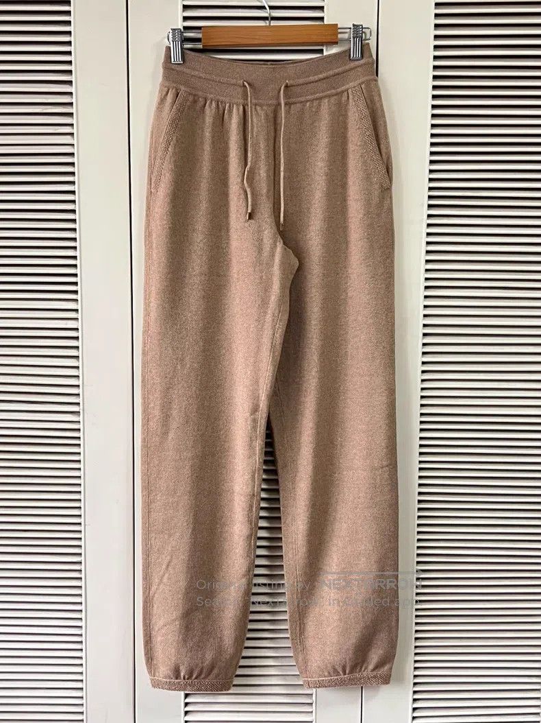 Loro Piana Loro Piana Women's Knit Casual Pants Size 25" / US 0 / IT 36 - 1 Thumbnail