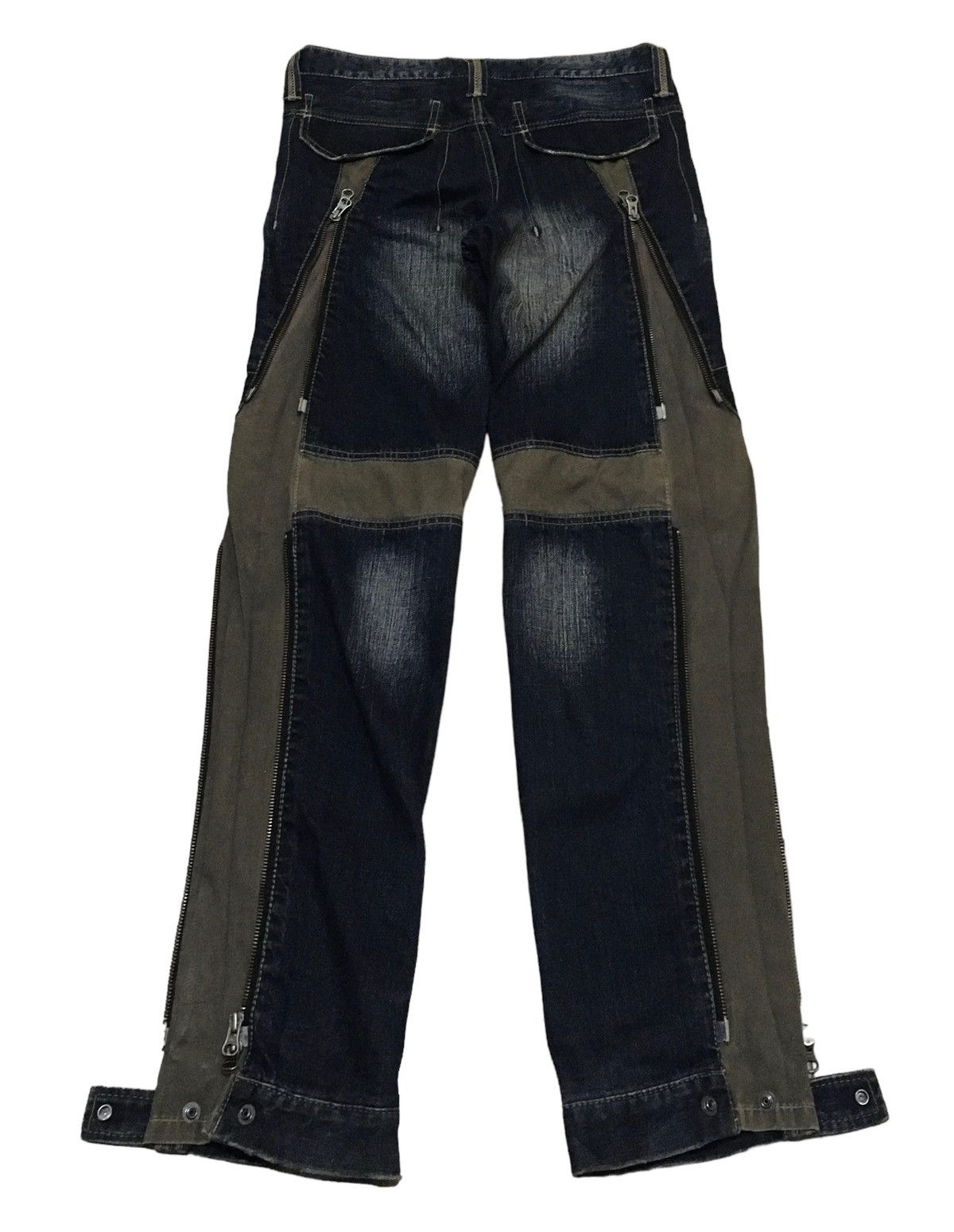 image of Archival Clothing x If Six Was Nine Design Vintage Ppfm Bondage Jeans 1990S in Denim (Size 32)