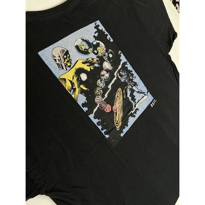 BAIT x MARVEL Black Comic Spiderman Venom T Shirt Vintage 2XL Men