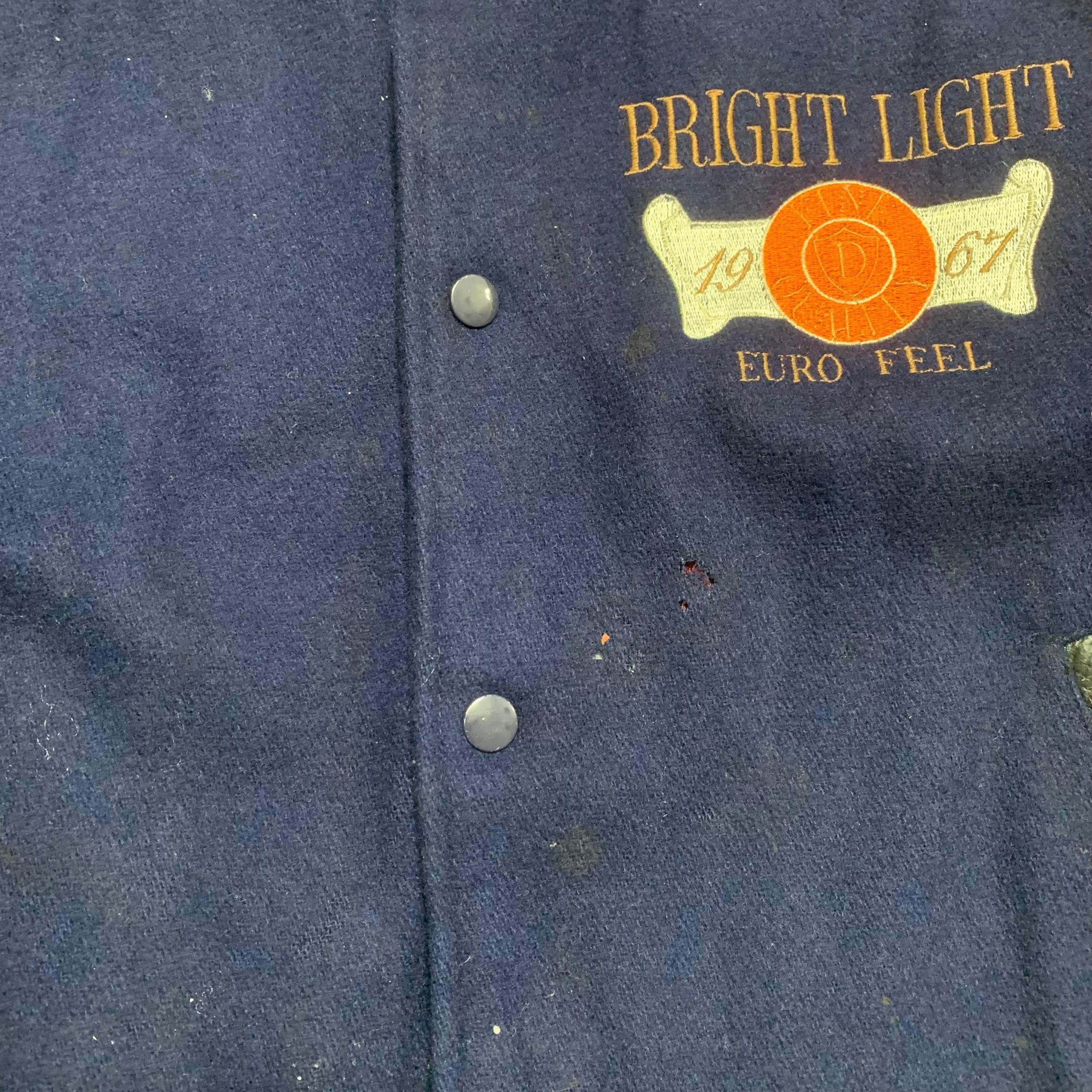 Japanese Brand Vintage Japanese Brand Bright Light Varsity Jacket Size US M / EU 48-50 / 2 - 9 Thumbnail