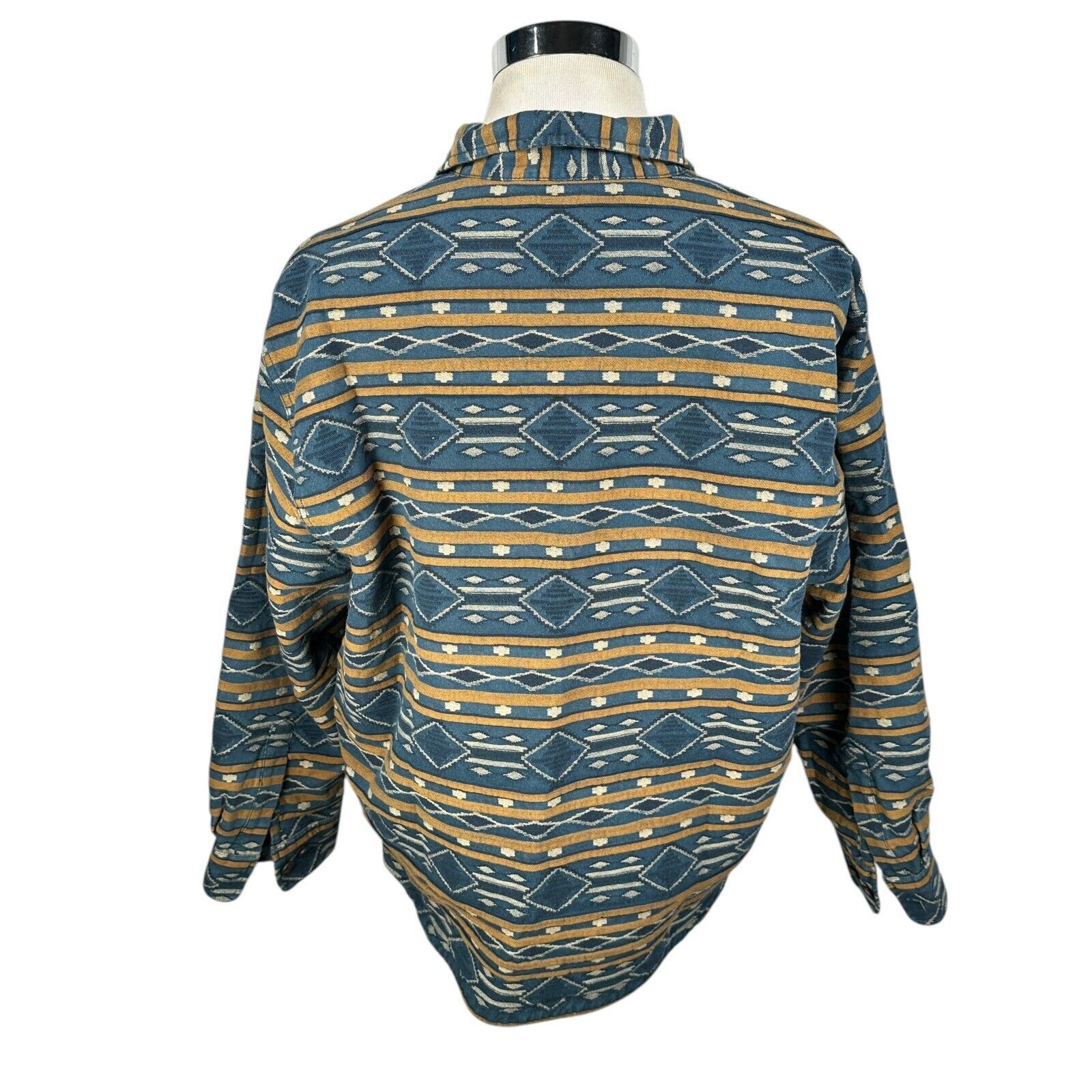 Pendleton Pendleton Flannel Shirt Jacket Mens XL Blue Button Up Size US XL / EU 56 / 4 - 5 Thumbnail