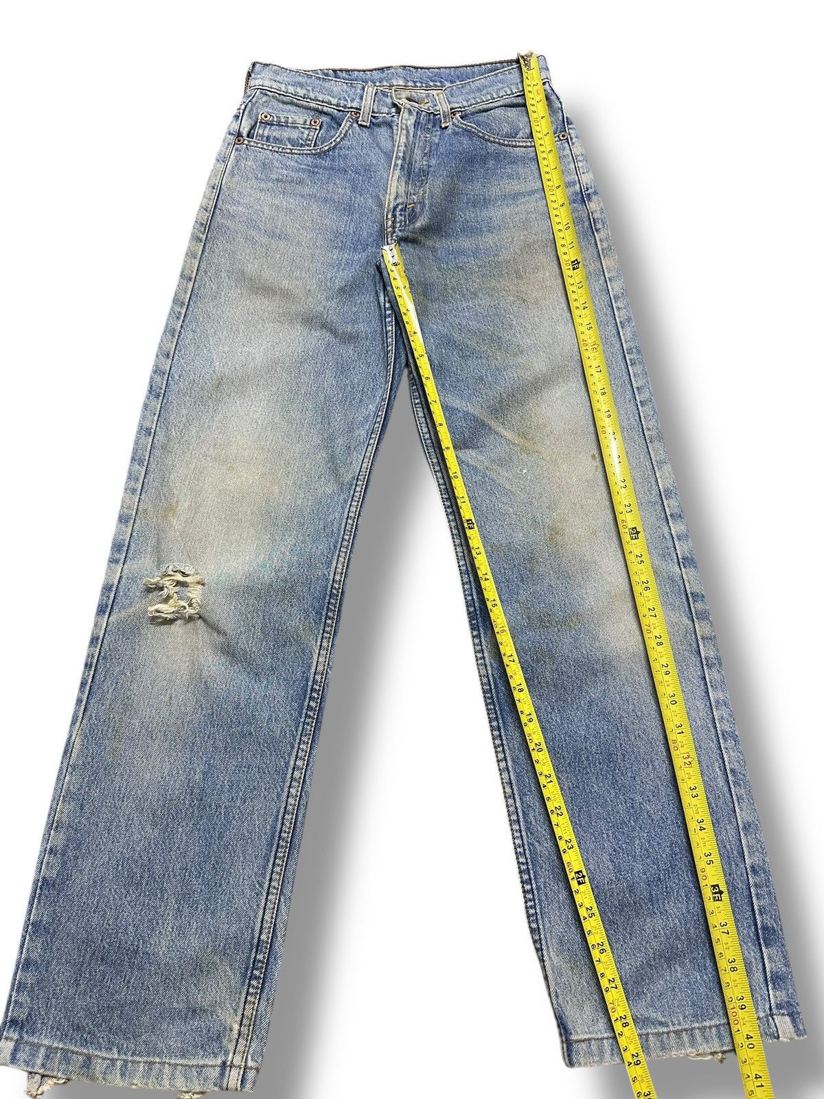 Japanese Brand Levi's Vintage Jeans With Distressed Loose Style and Faded Size US 28 / EU 44 - 11 Thumbnail