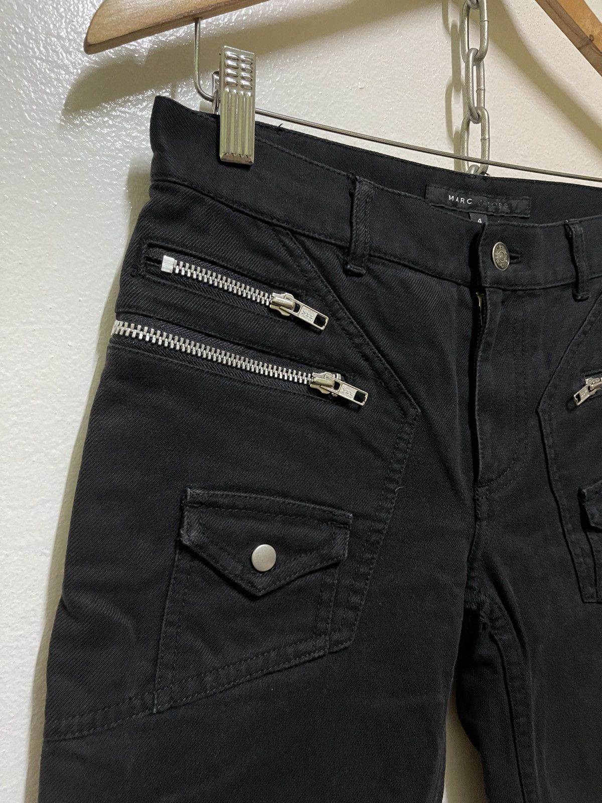 Marc Jacobs Marc Jacobs Black Jeans Zipper Pocket Size 29" - 2 Thumbnail
