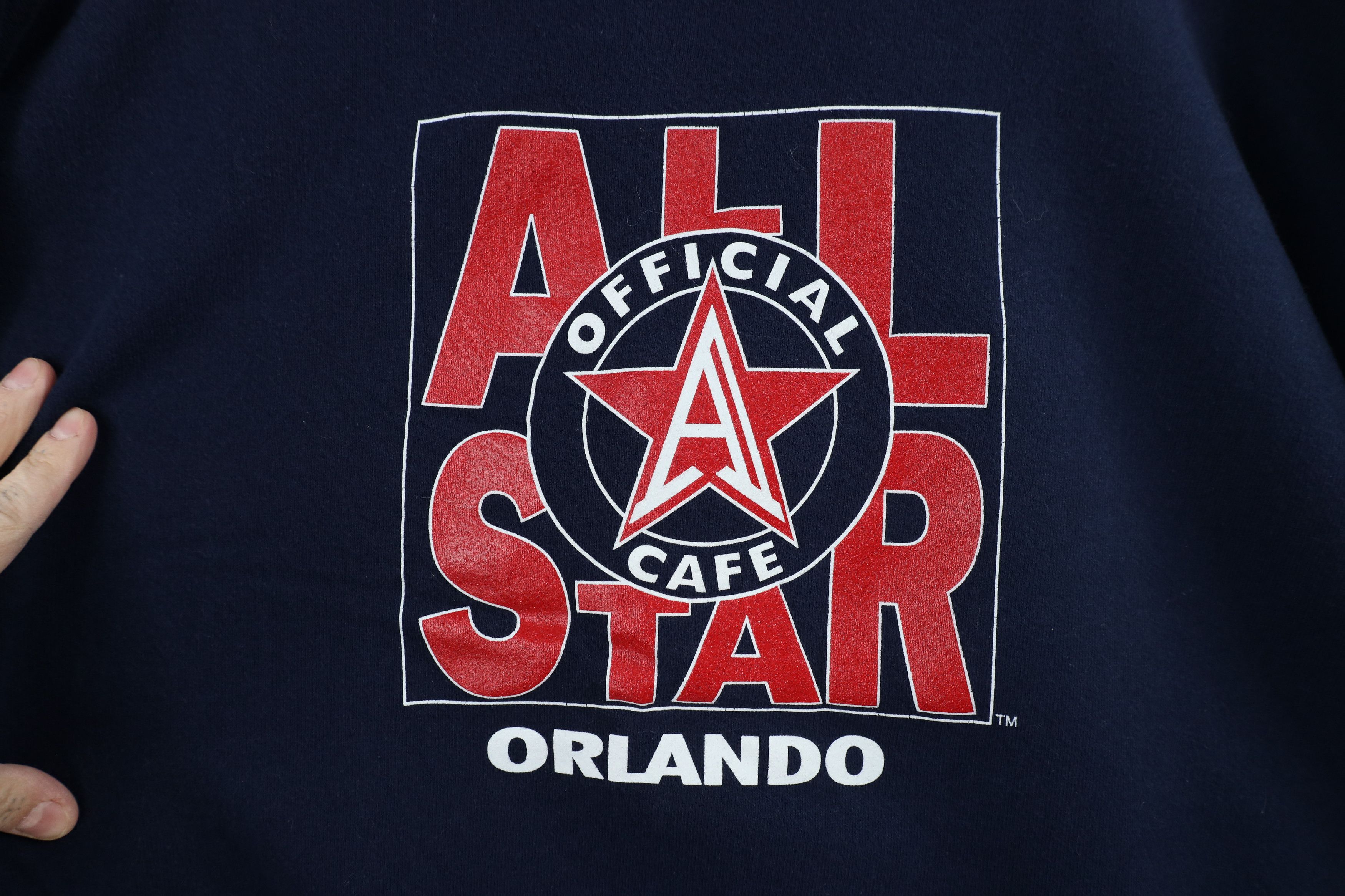Vintage Vintage 90s Out Orlando All Star Cafe Sweatshirt USA Size US L / EU 52-54 / 3 - 4 Thumbnail