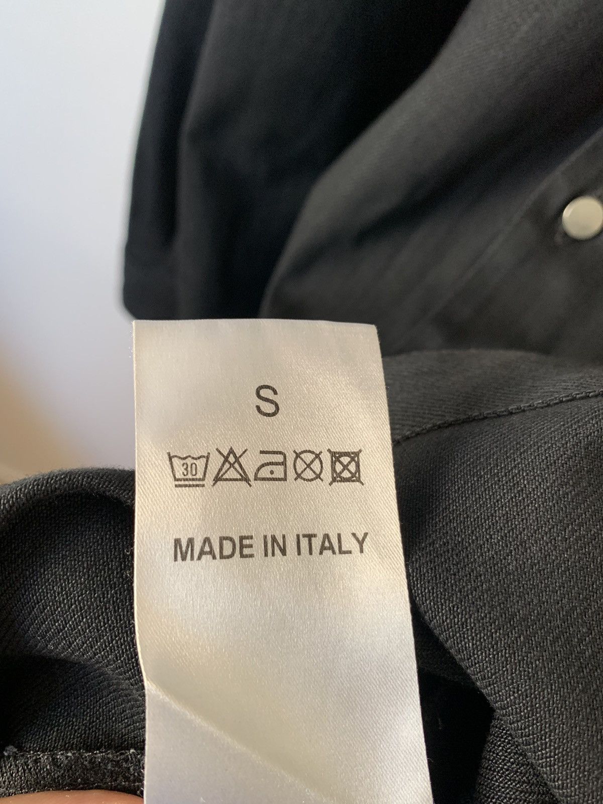 Raf Simons Raf Simons denim black/orange shirt patch Aw 18/19 Size US S / EU 44-46 / 1 - 9 Thumbnail
