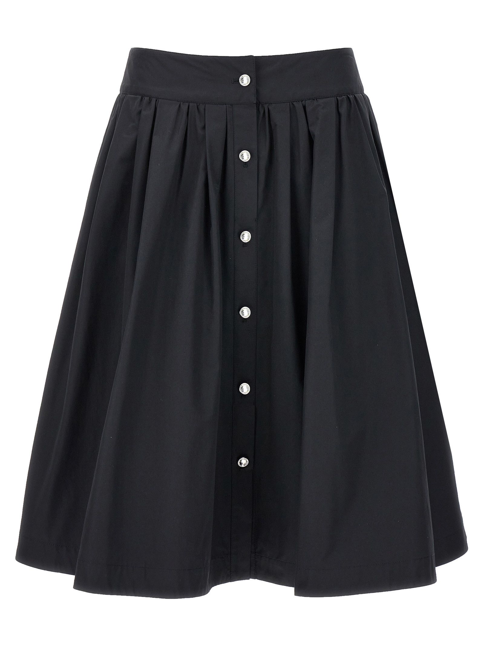 【関税込み】moschino Jewel button nylon blend skirt Moschino Jewel button nylon blend skirt available on julian