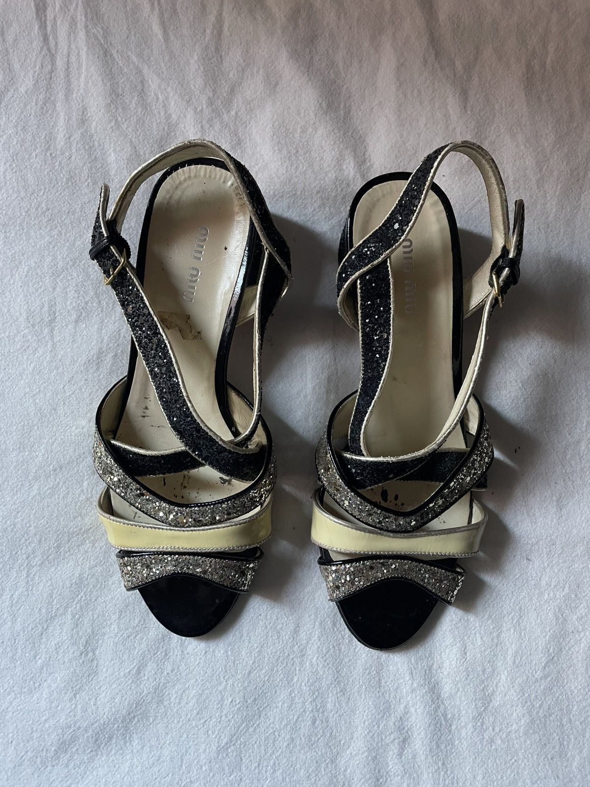 Miu Miu Miu Miu 36.5 Sandals Size US 6.5 / IT 36.5 - 1 Thumbnail