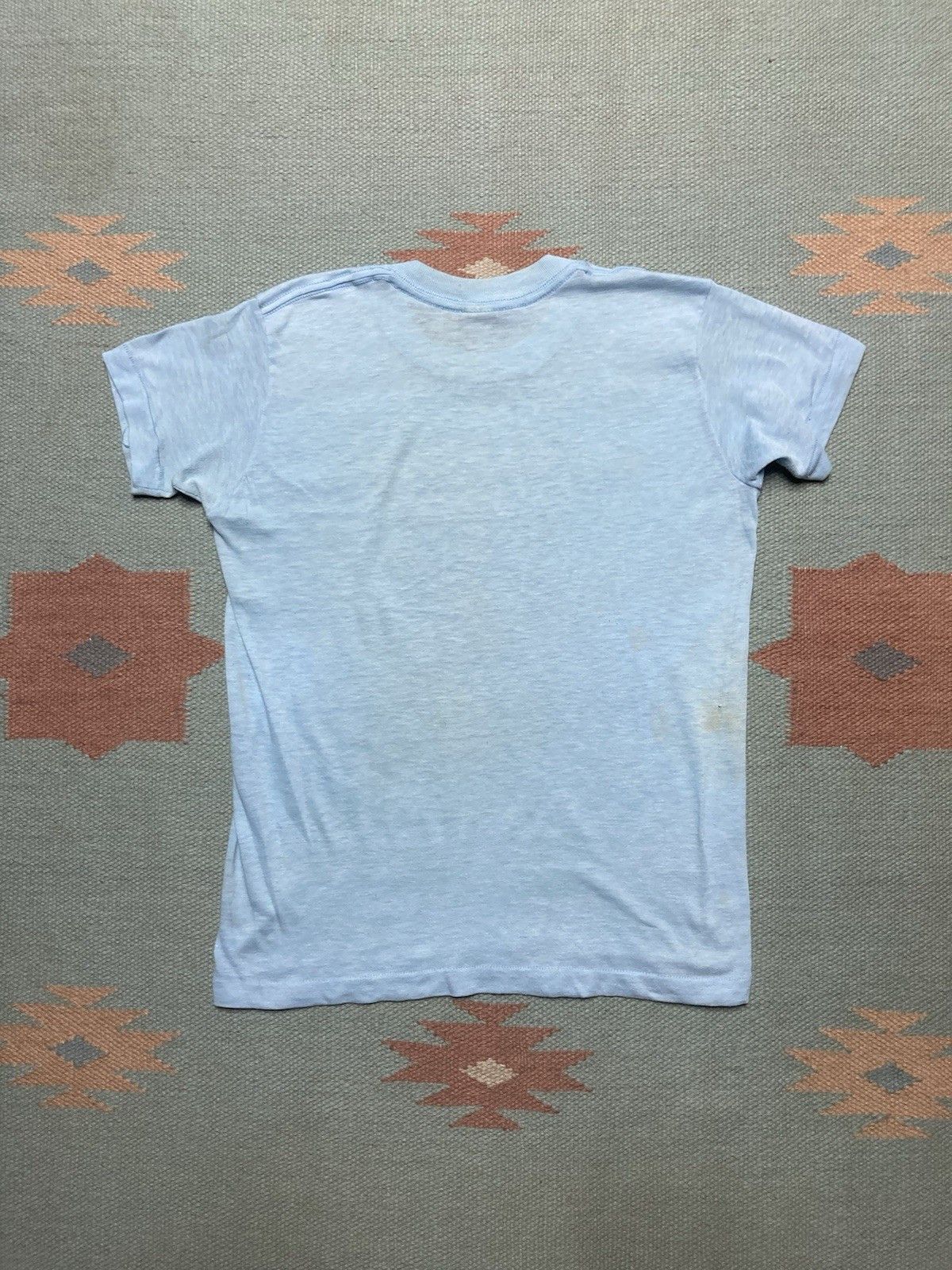 Vintage Vtg 70s t shirt use your head funny boys L women’s baby tee Size S / US 4 / IT 40 - 8 Thumbnail