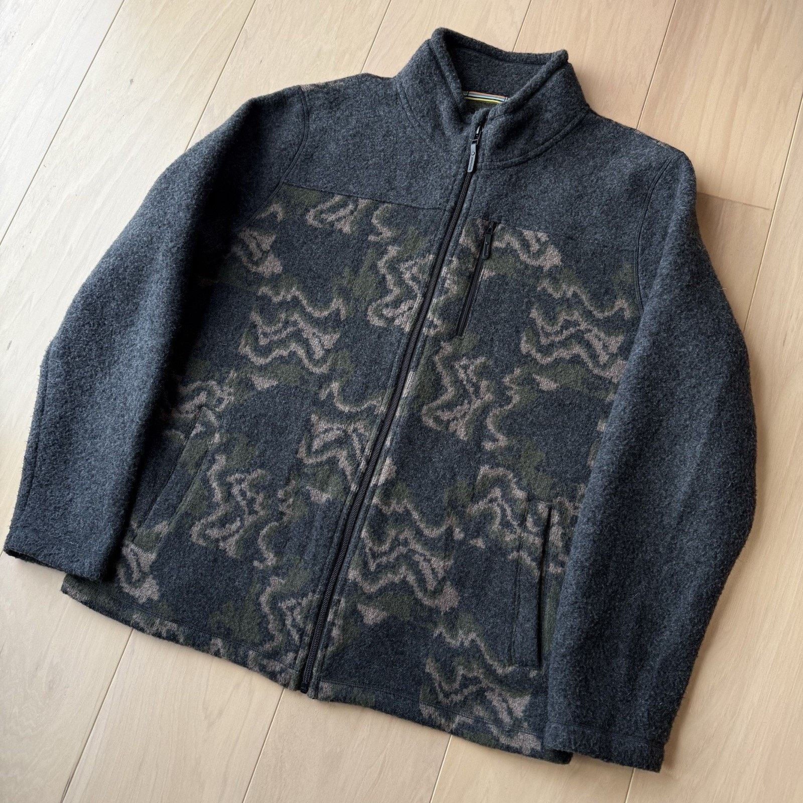 Smartwool Smartwool Hudson Trail Fleece Jacket XL Multicolor Full Zip Size US XL / EU 56 / 4 - 9 Thumbnail