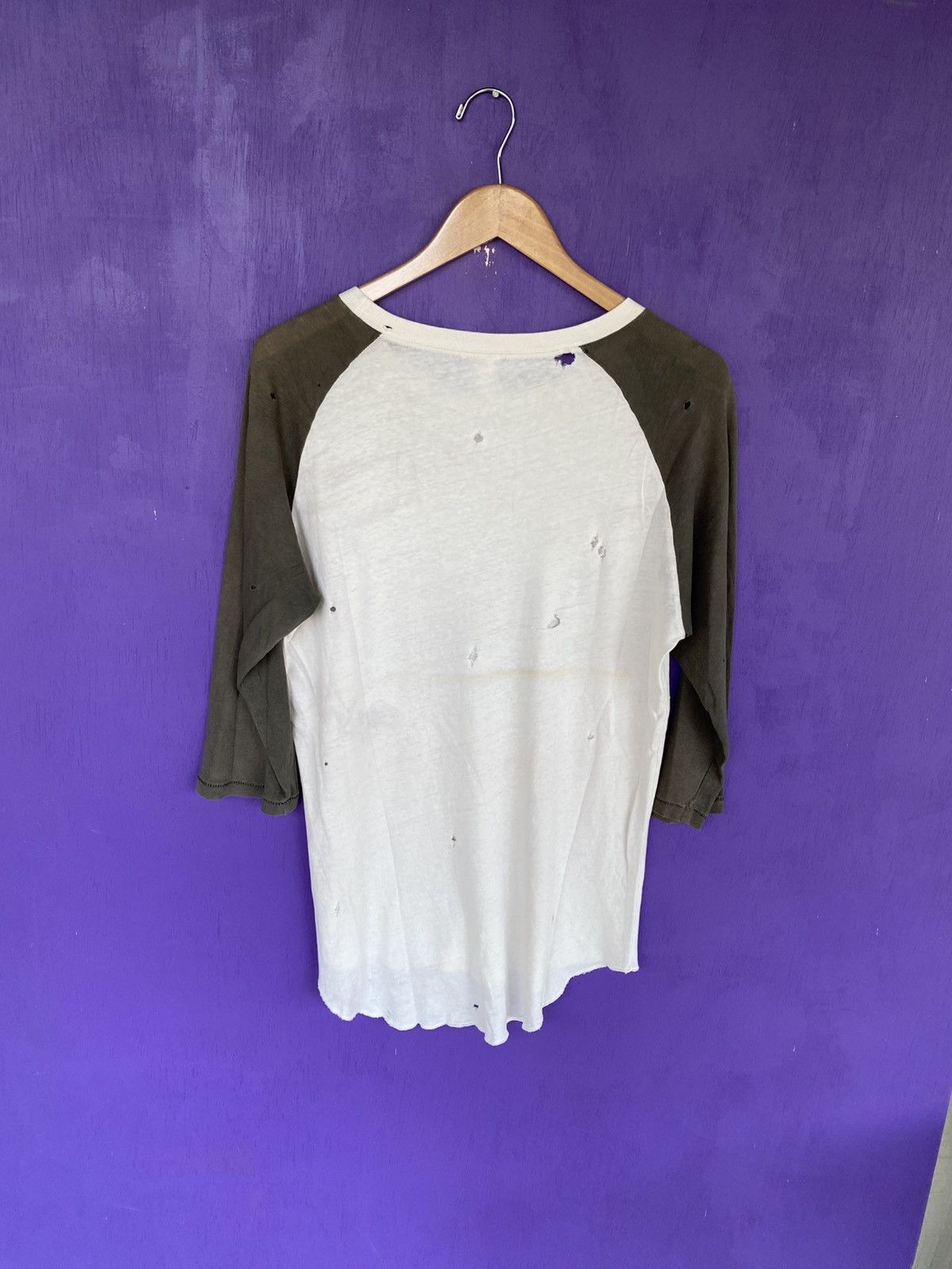 Band Tees Vintage 70s Woodstock music festival raglan t-shirt Size US L / EU 52-54 / 3 - 2 Thumbnail