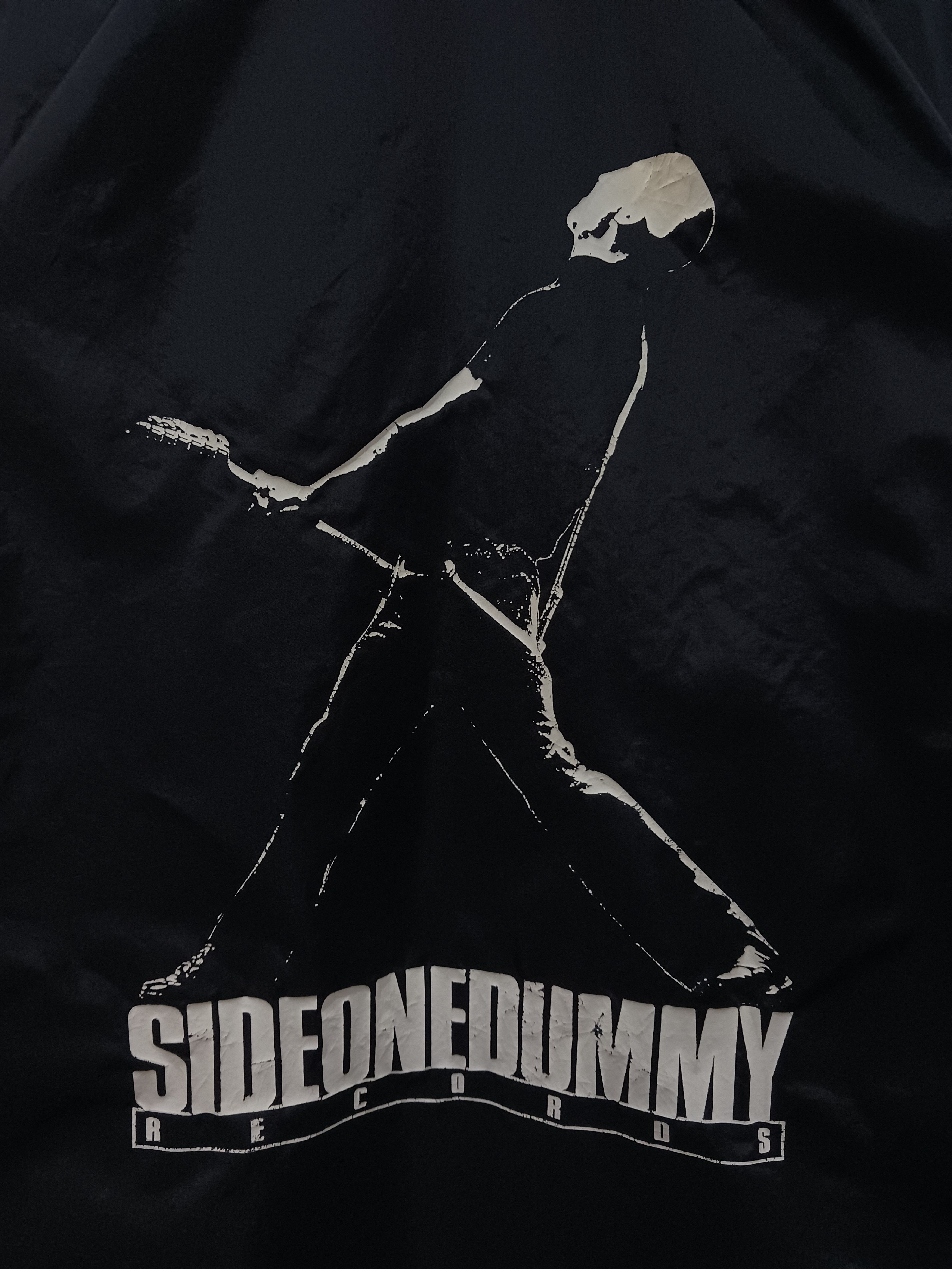 Auburn Sportswear × Band Tees × Vintage SideOneDummy Records "Guitar Player" Vintage 90s Windbreaker Size US S / EU 44-46 / 1 - 4 Thumbnail