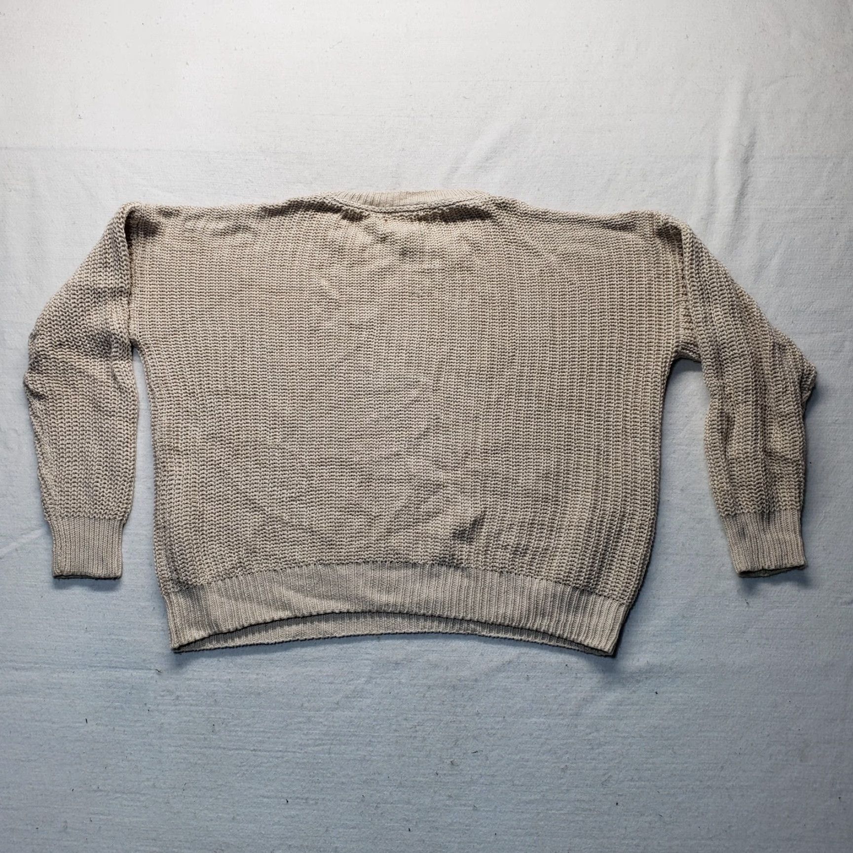 Vintage VINTAGE Forenza Sweater Women L Brown Cable-Knit Pullover Love 90s (if applicable) Mens Womens? Size L / US 10 / IT 46 - 8 Thumbnail