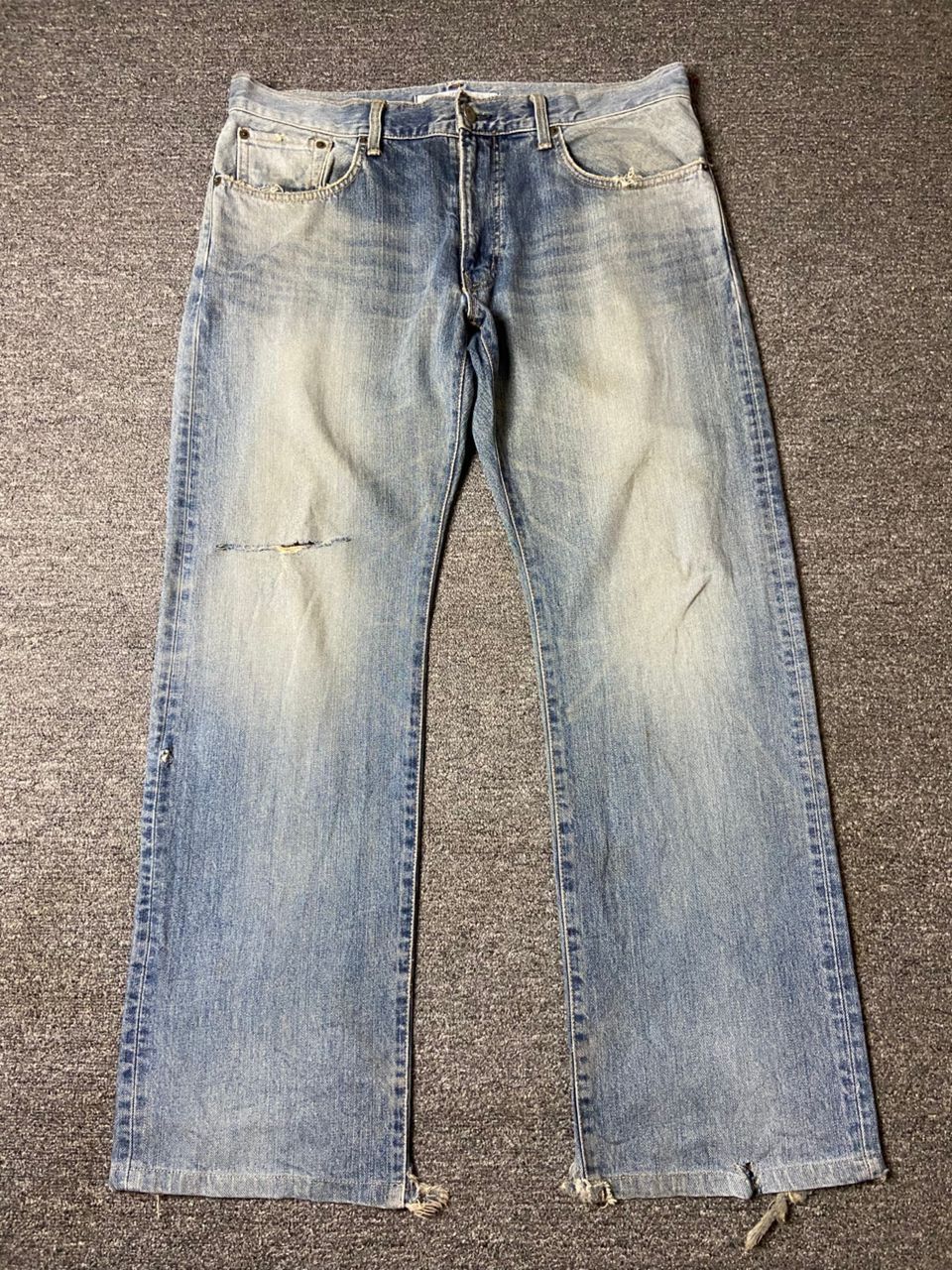 Edwin Edwin 451 Ripped Style Denim Jeans (148) Size US 38 / EU 54 - 1 Thumbnail