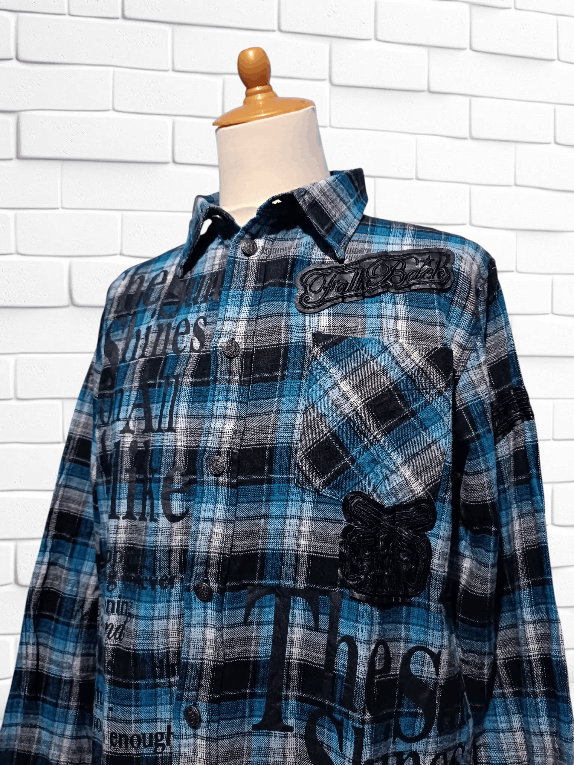 Japanese Brand Seditionaries Poem Shirt Style Gothic Grunge Size US L / EU 52-54 / 3 - 3 Thumbnail