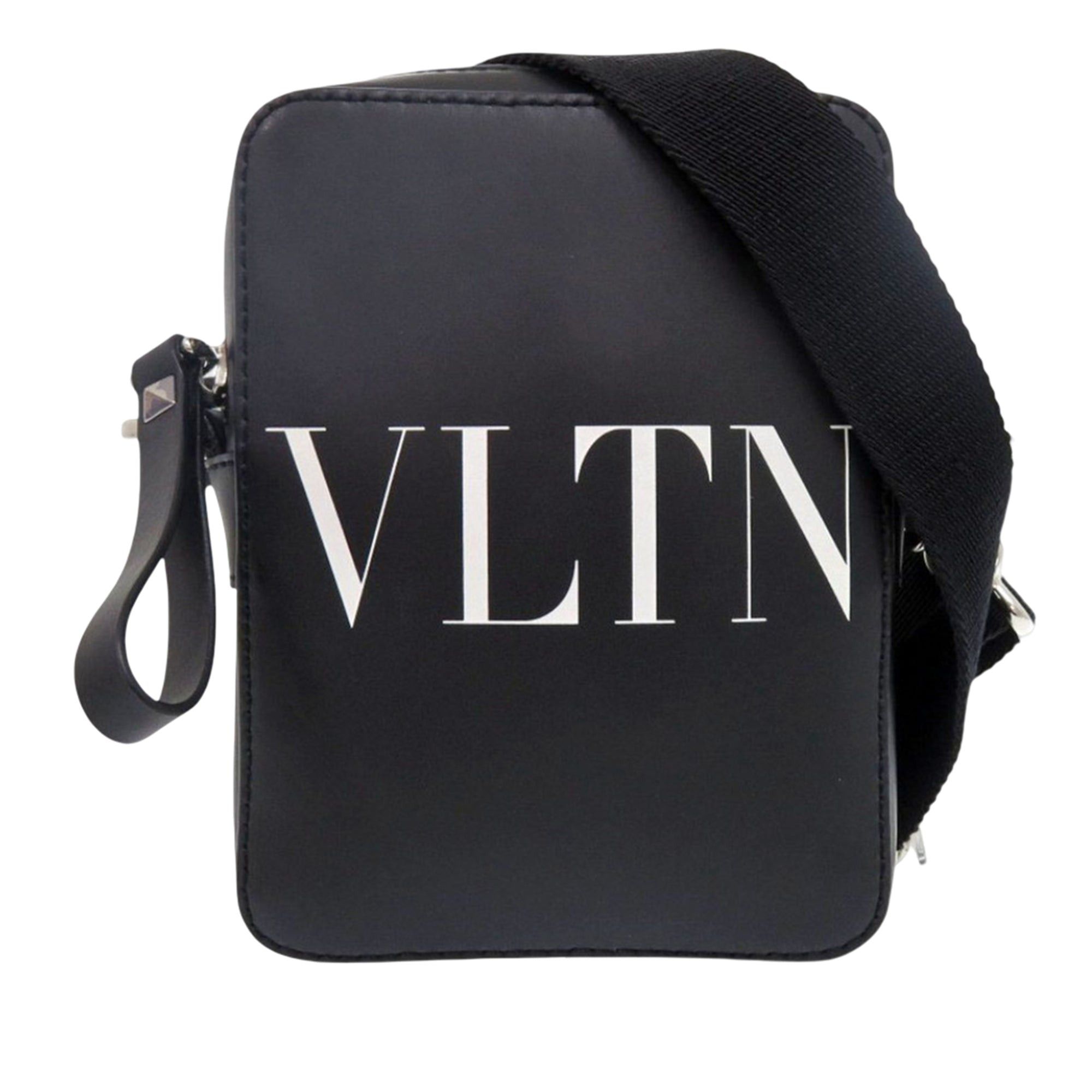 Valentino Small Leather VLTN Crossbody Size ONE SIZE - 1 Thumbnail