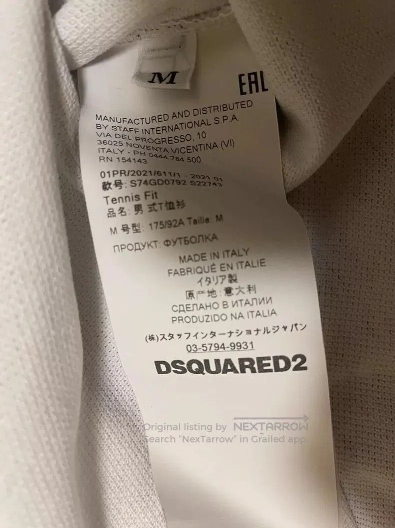 Dsquared2 DSquared2 Short Sleeve Polo Shirt. Size US M / EU 48-50 / 2 - 4 Thumbnail