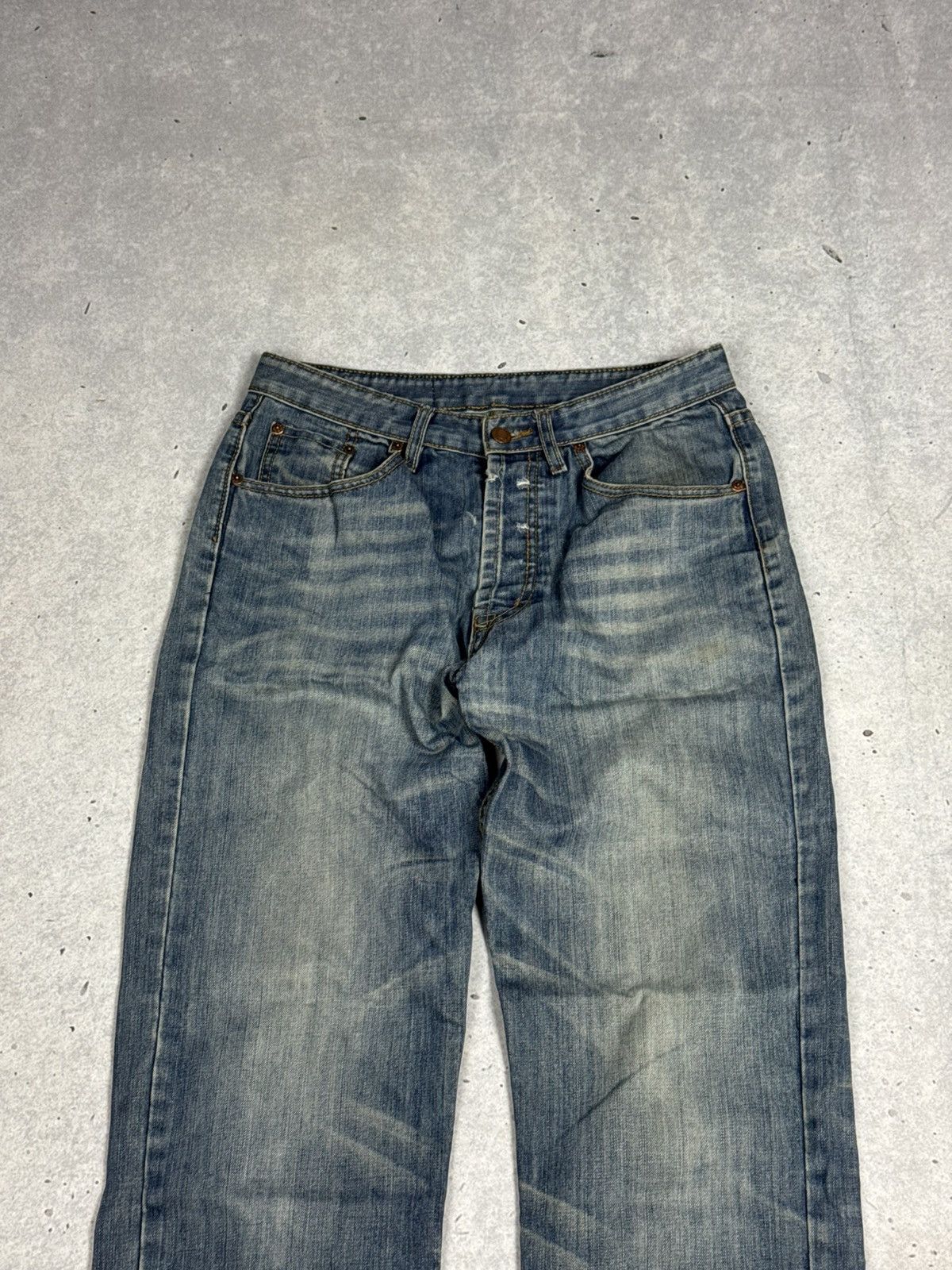 Levi's Vintage Clothing Vintage Levis 501 Made in USA Washed Jeans Size US 32 / EU 48 - 4 Thumbnail