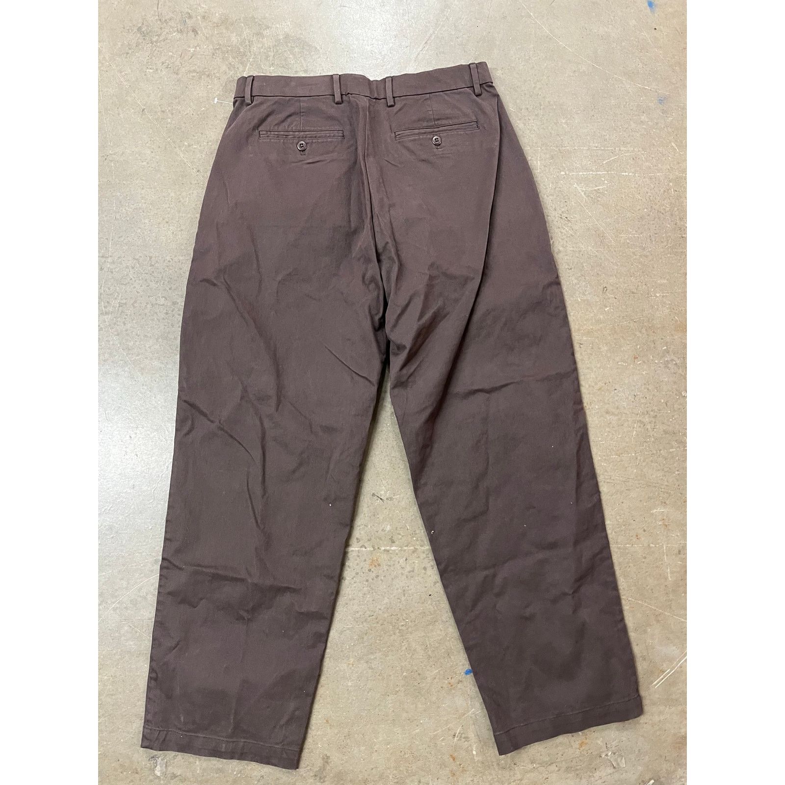 Gap Gap Men - Modern Khakis in Baggy Fit / 31x30/ Brown/ NWOT Size US 31 - 4 Thumbnail