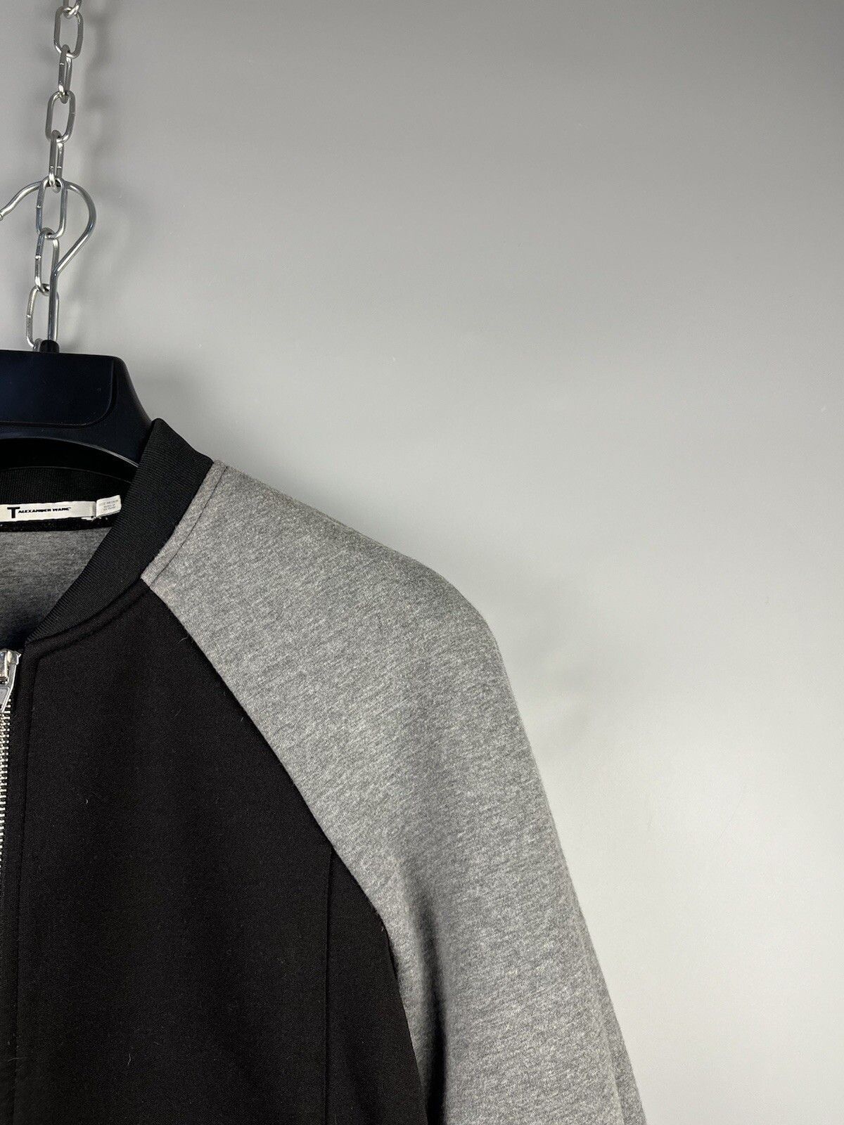 Alexander Wang Alexander Wang Womens Casual Cropped Track Top Jumper Size M / US 6-8 / IT 42-44 - 4 Thumbnail