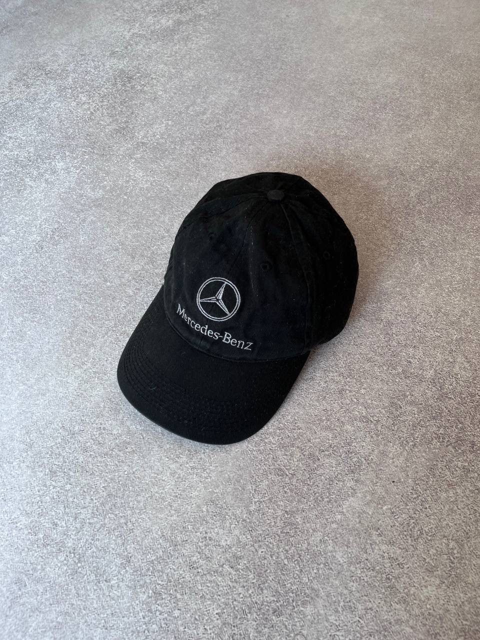 Mercedes-Benz × Vintage Vintage Mercedes Benz Big Logo Embroidery Cap Os Size ONE SIZE - 2 Thumbnail