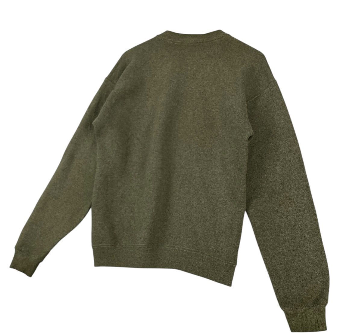 Designer × Vintage Vintage Rare IKIJI Crewneck fleece sweatshirt in dark olive Size US M / EU 48-50 / 2 - 5 Thumbnail
