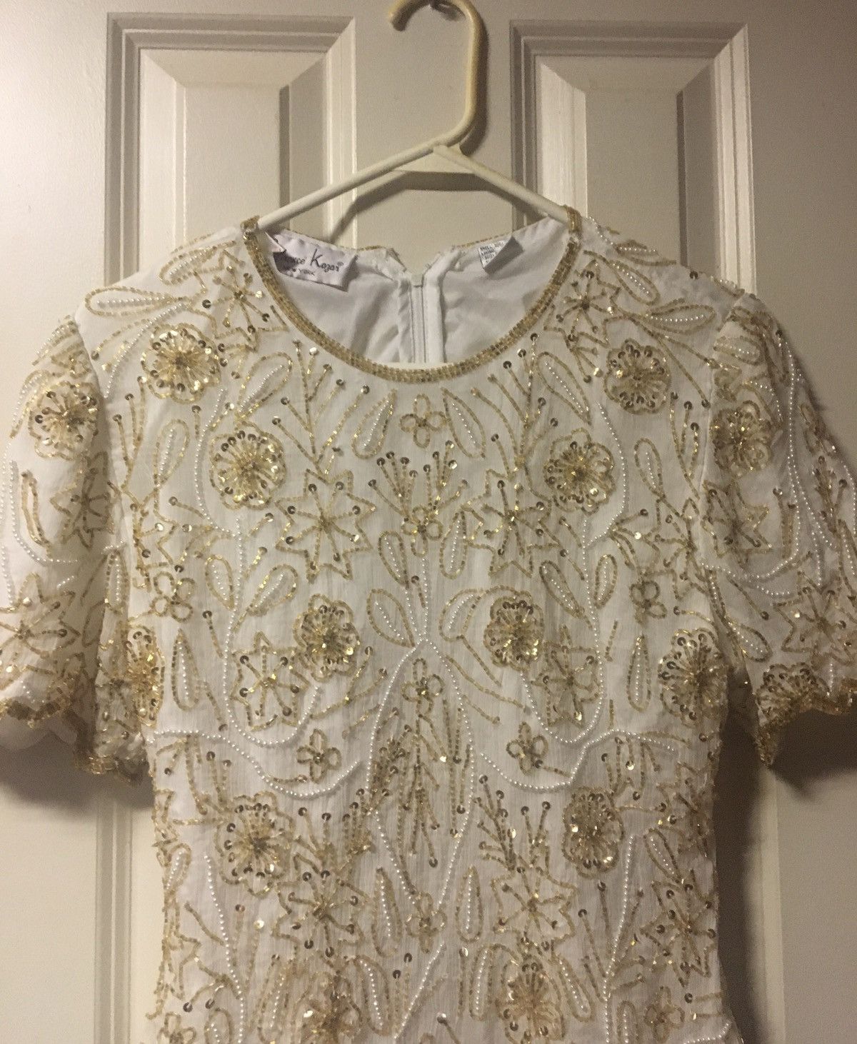 Vintage New Vintage Womens Laurence Kazar Silk Top Petite Medium Size M / US 6-8 / IT 42-44 - 2 Thumbnail
